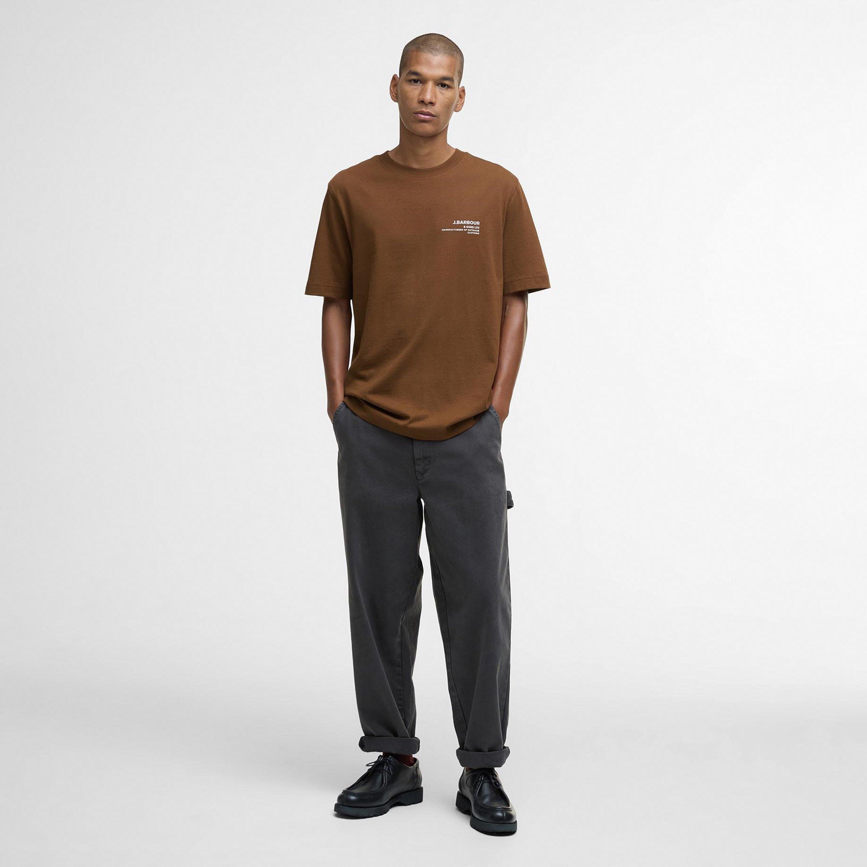 Umber - Barbour - Mens Parkend Graphic T-Shirt - 5