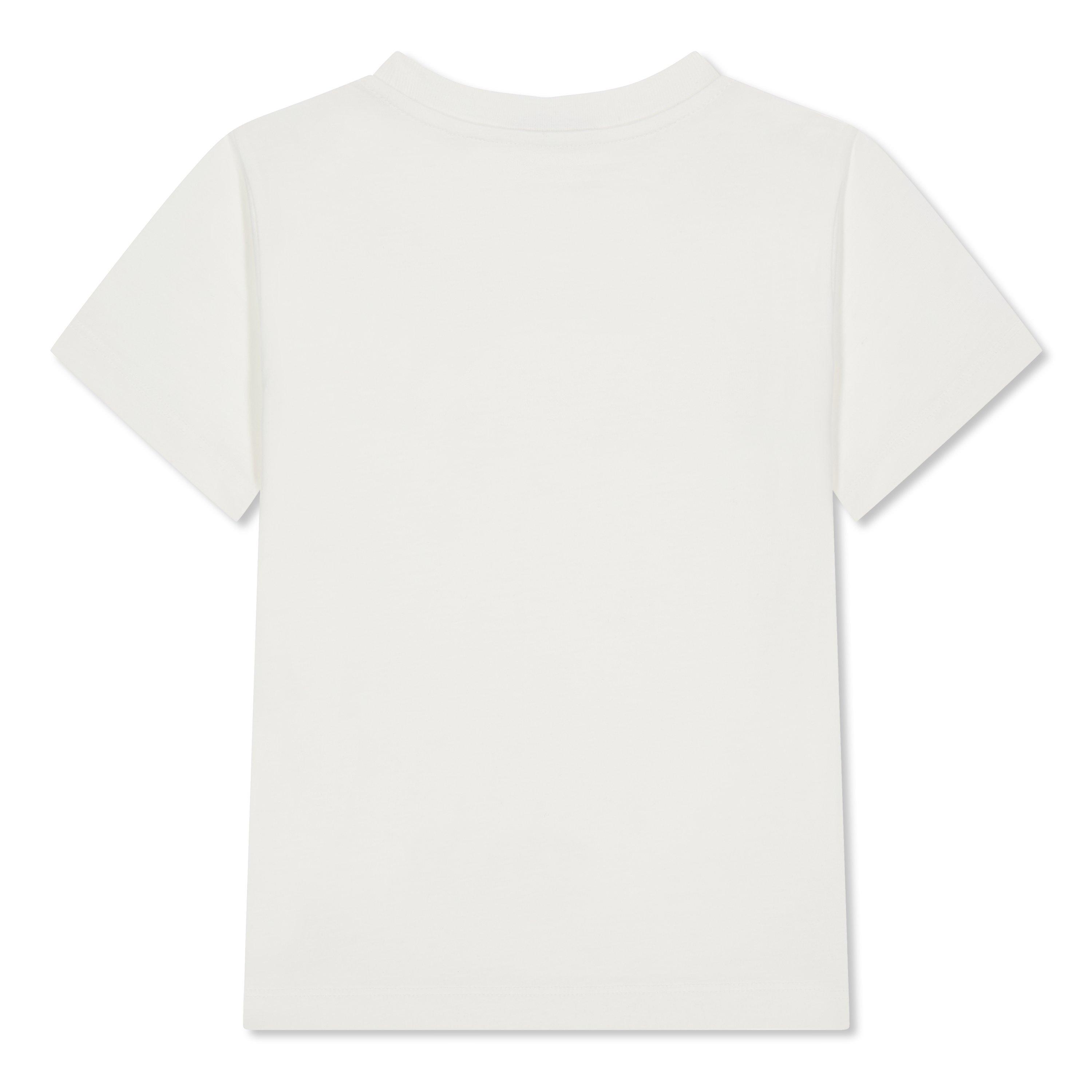 White 034 - Moncler - Embroidered Logo T-Shirt Juniors - 2