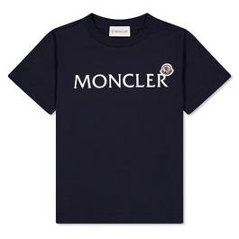 Moncler Embroidered Logo T Shirt Juniors