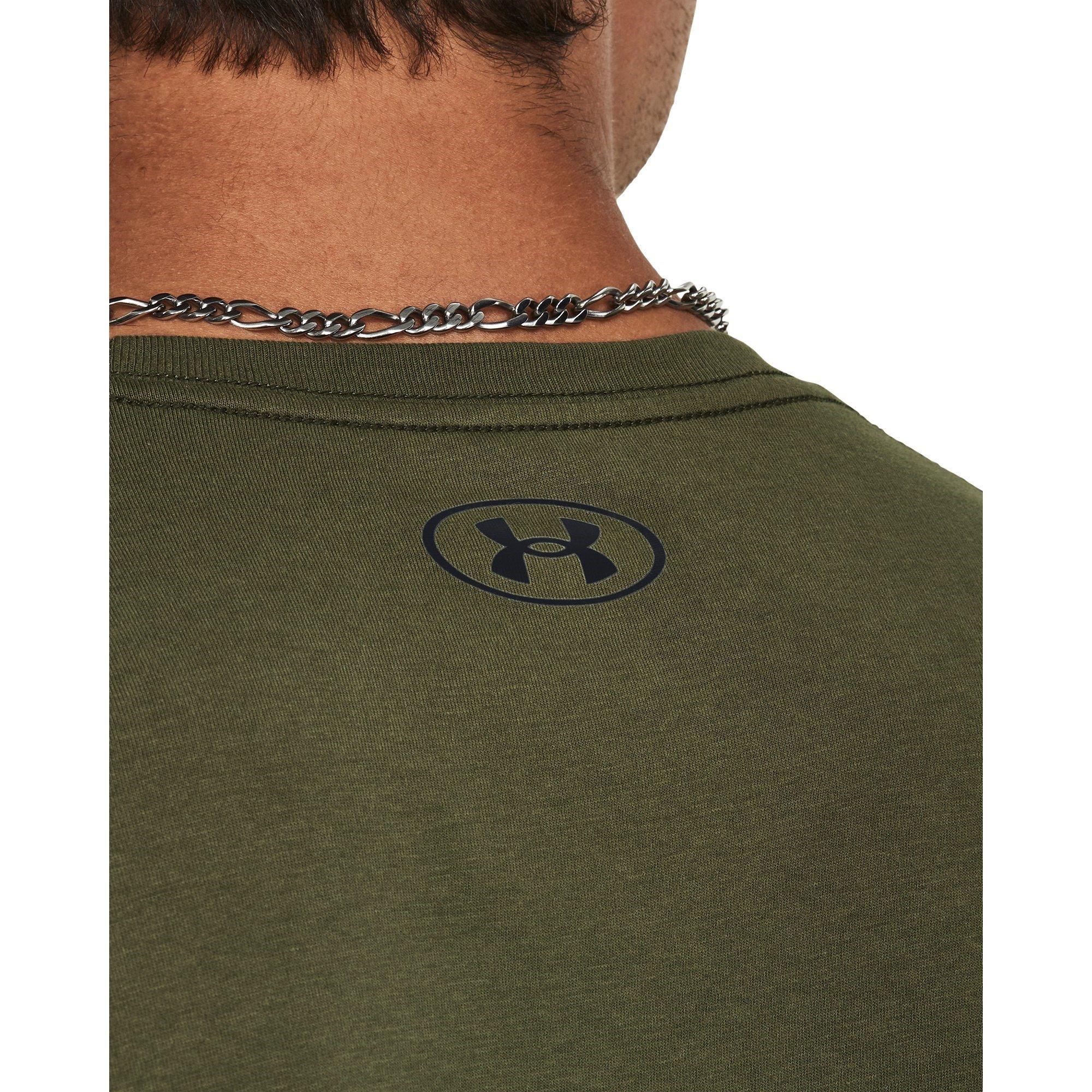 Marine Grn/Blk - Under Armour - Branded Gel Stack Regular Fit T-Shirt - 5