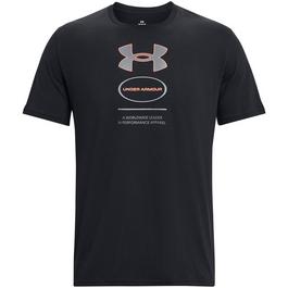 Under Armour Branded Gel Stack Short Sleeve Mens