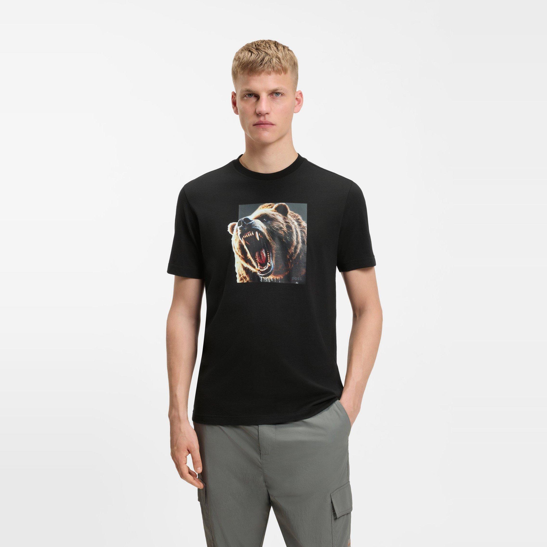 Black - Boss - Mens Doberman T-Shirt - 2