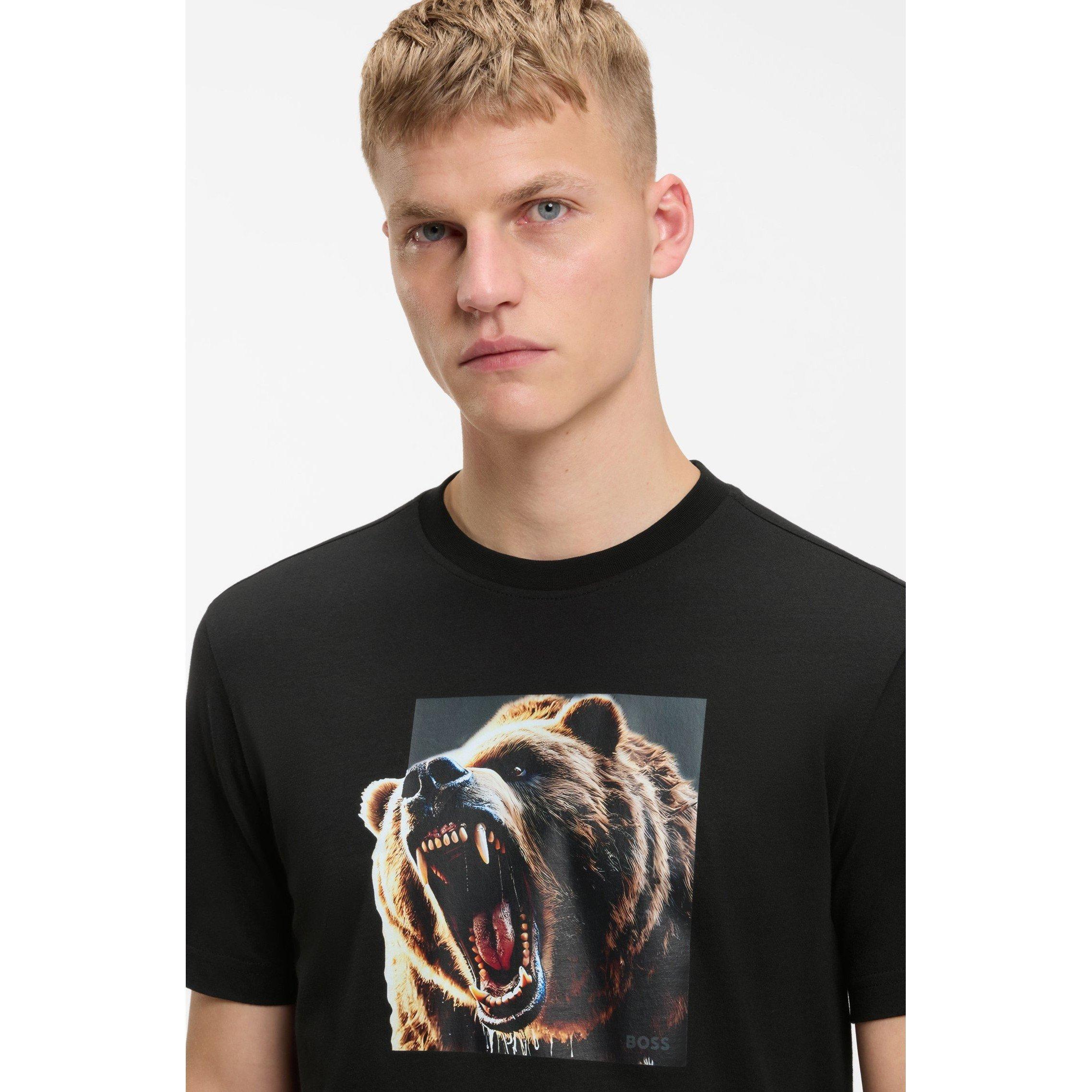 Black - Boss - Mens Doberman T-Shirt - 4