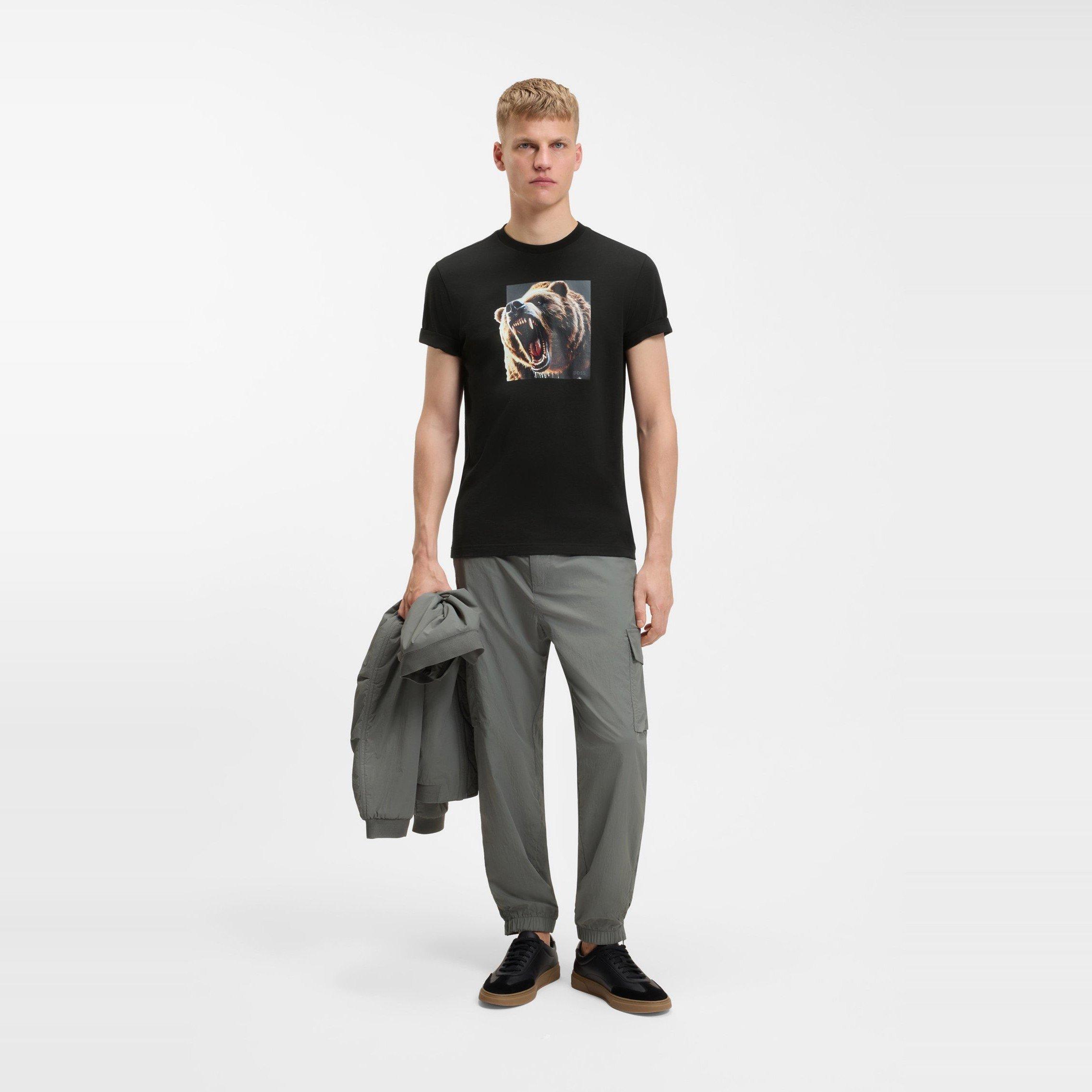Black - Boss - Mens Doberman T-Shirt - 5