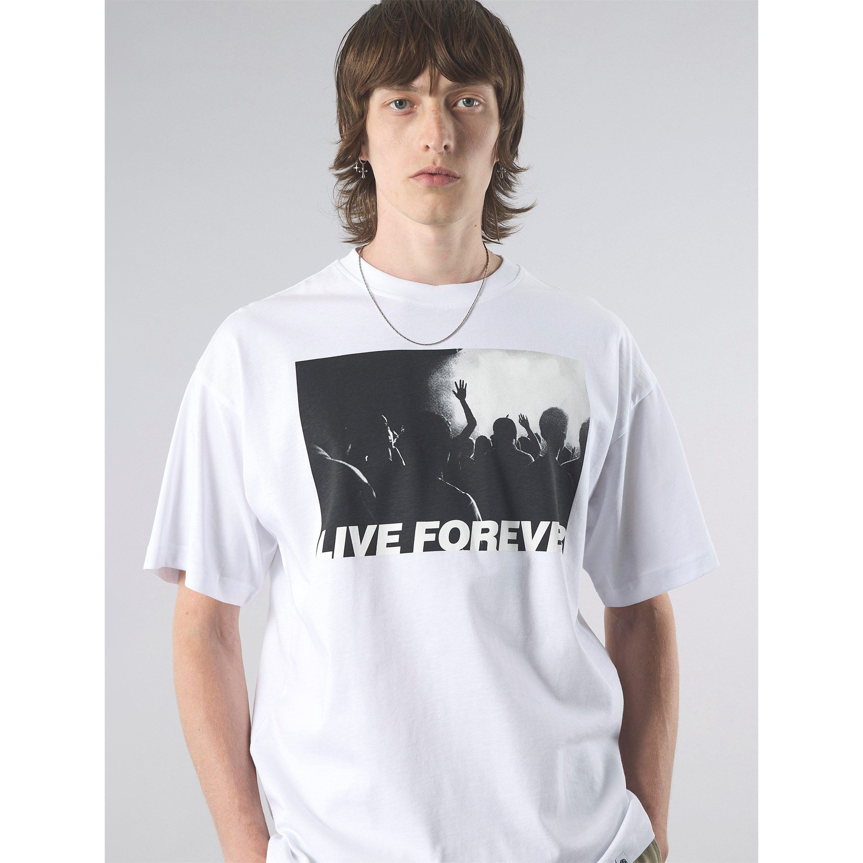 White - Pretty Green - Men's PG Live Forever Regular Fit T-Shirt - 5