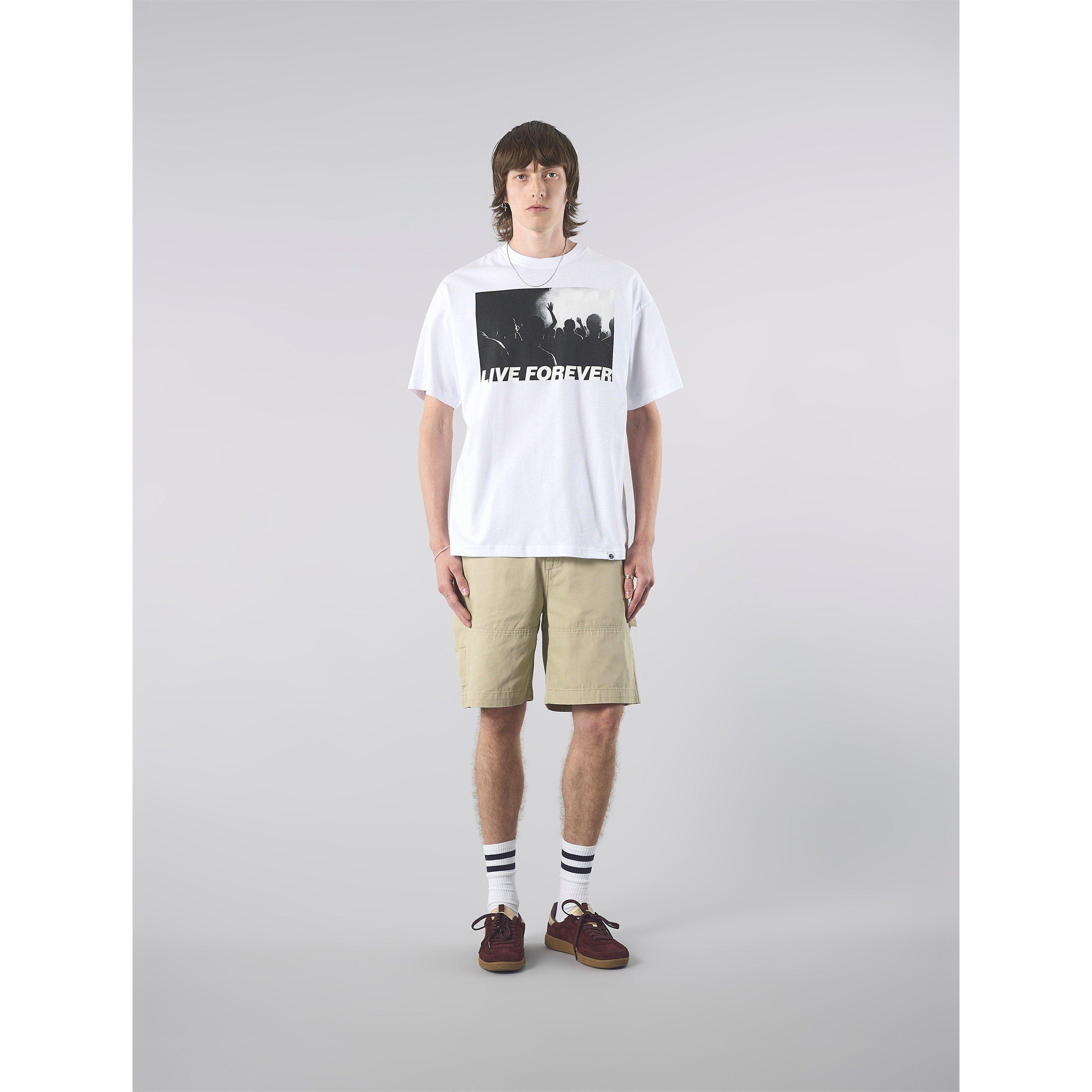 White - Pretty Green - Men's PG Live Forever Regular Fit T-Shirt - 6