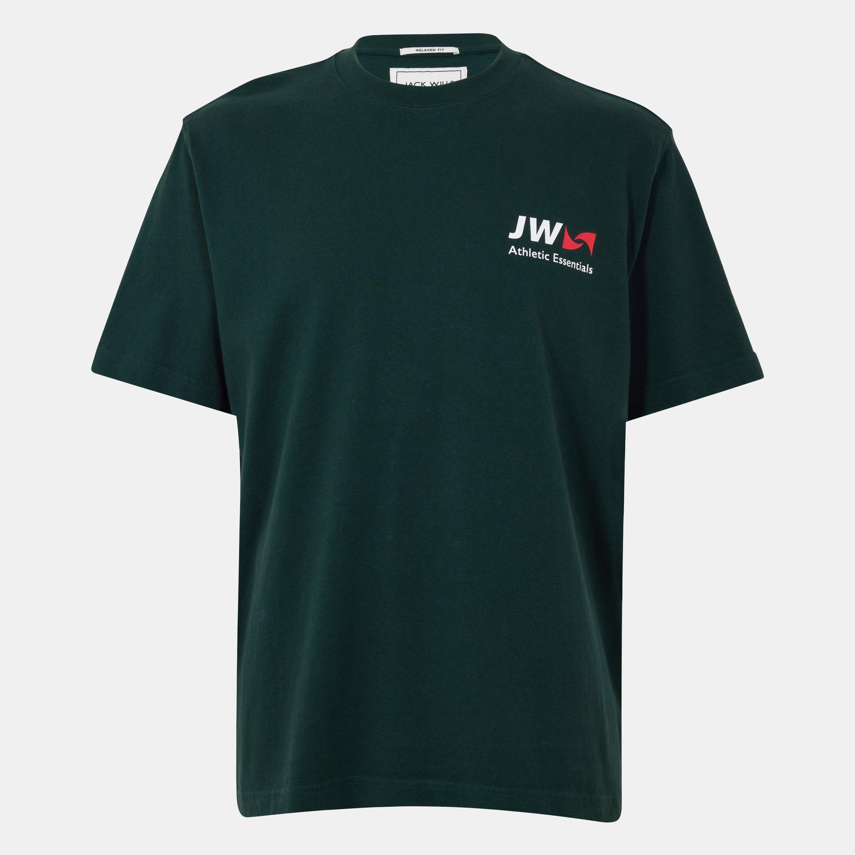 Evergreen - Jack Wills - Men's JW Lock Up Regular Fit T-Shirt - 1