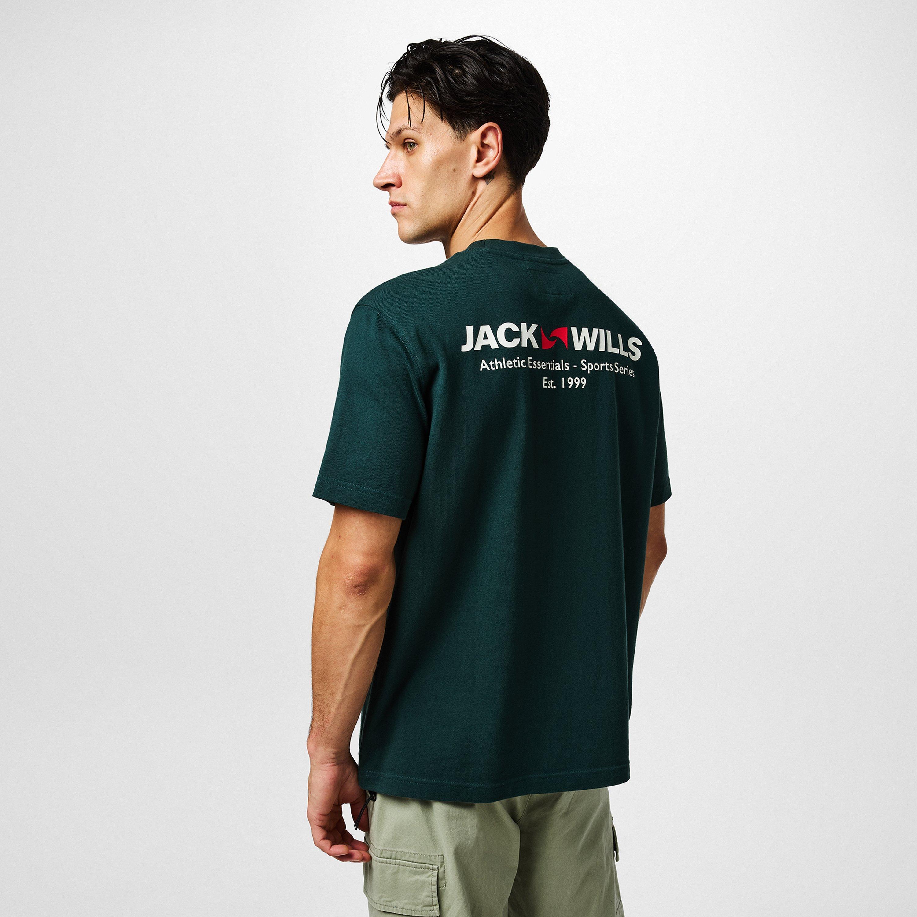 Evergreen - Jack Wills - JW Lock Up Regular Fit T-Shirt - 4