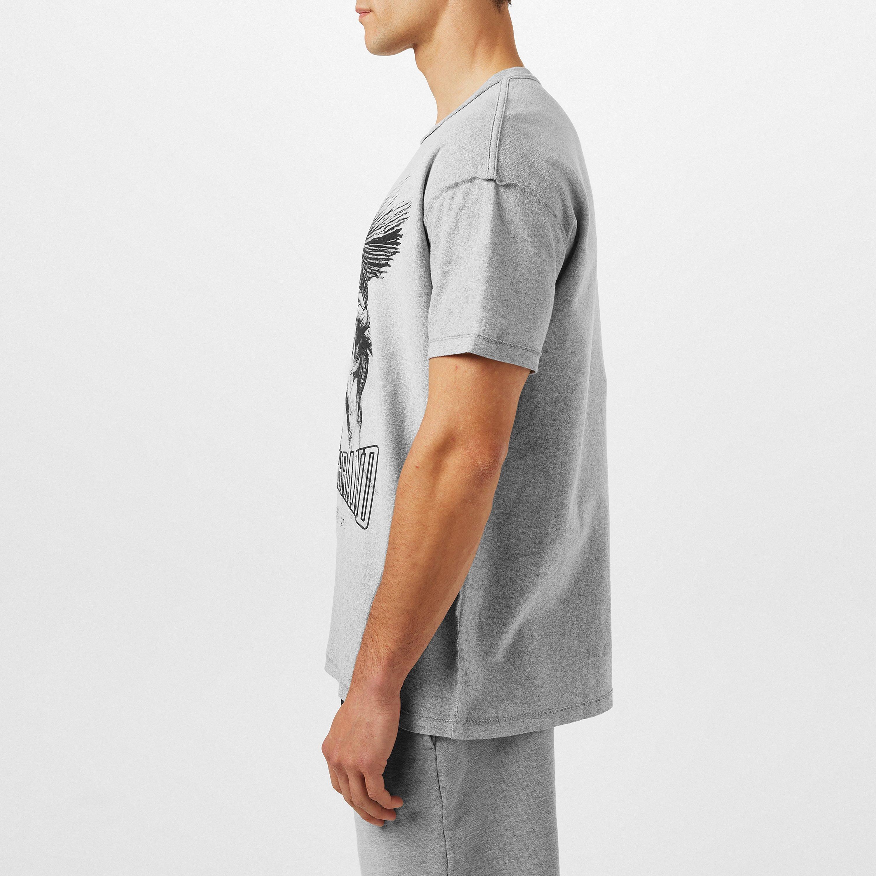 Heather - Purple Brand - Men's Regular Fit Graphic T-Shirt - 2