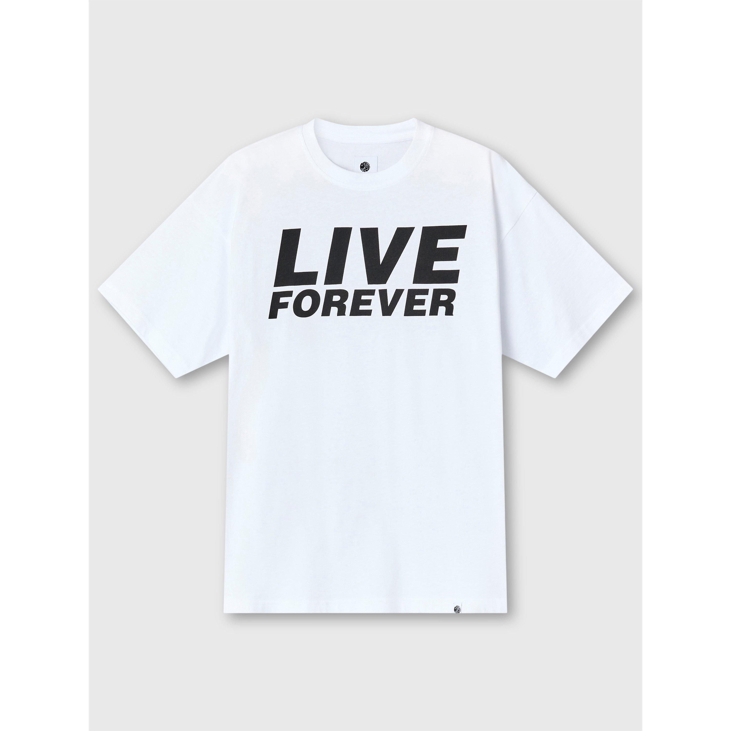 White - Pretty Green - Men's PG Live Forever Tour Regular Fit T-Shirt - 1