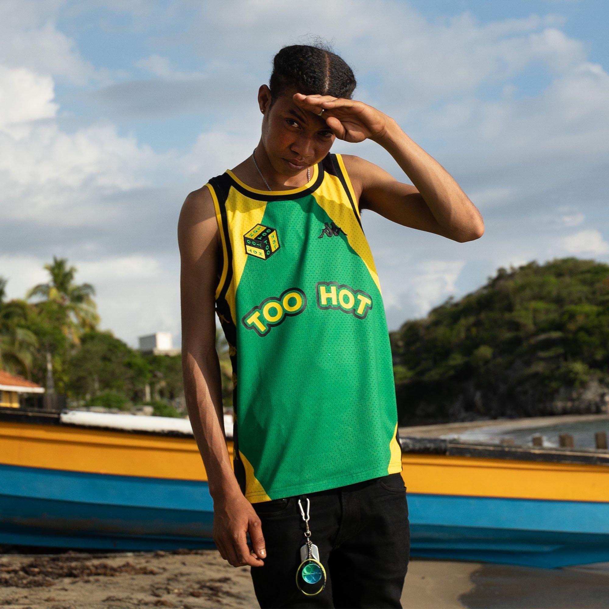 Brt Yellow/Blk - Kappa - Men's Regular Fit T-Shirt - 3