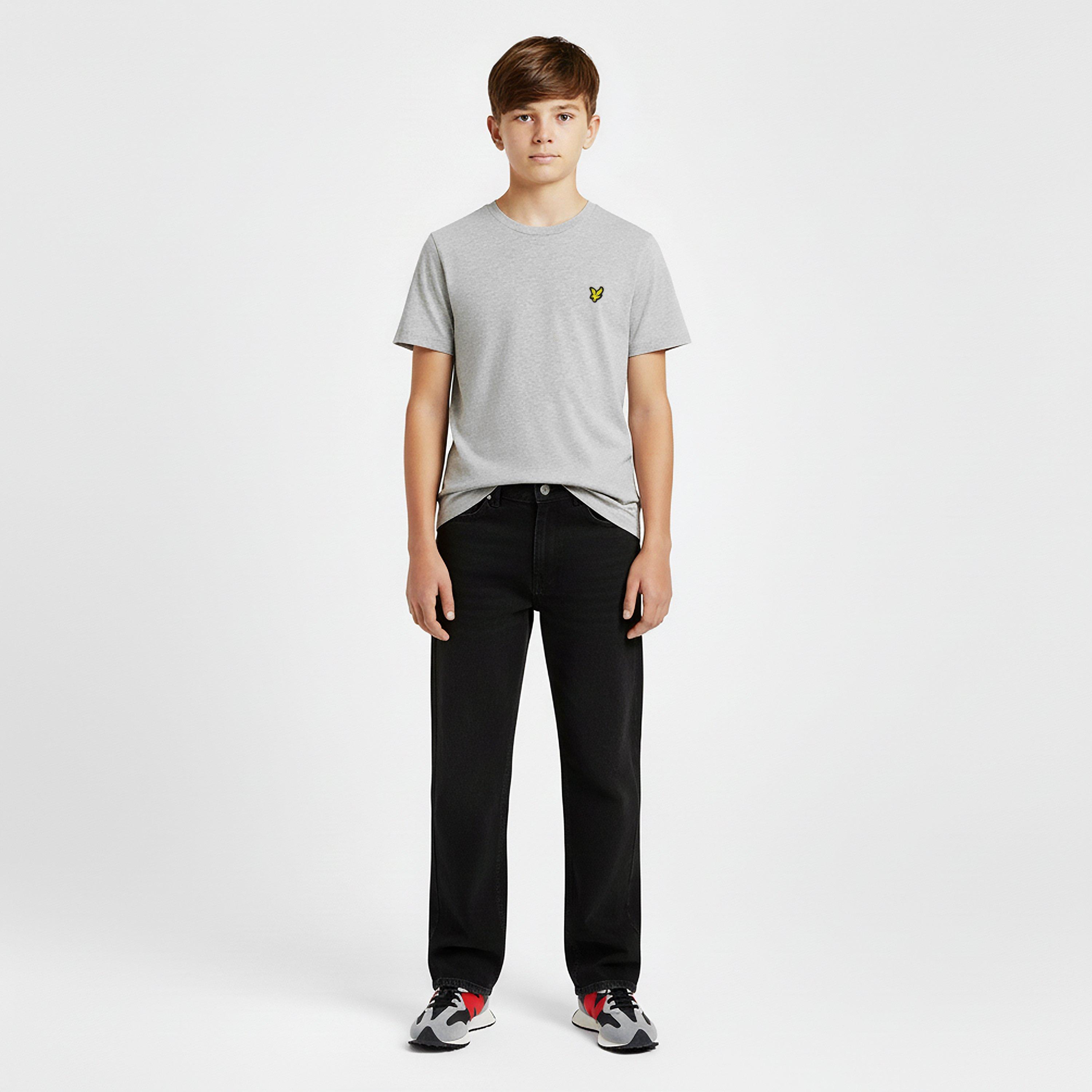 Grey Marl D24 - Lyle and Scott - Kids' T-Shirt - 3