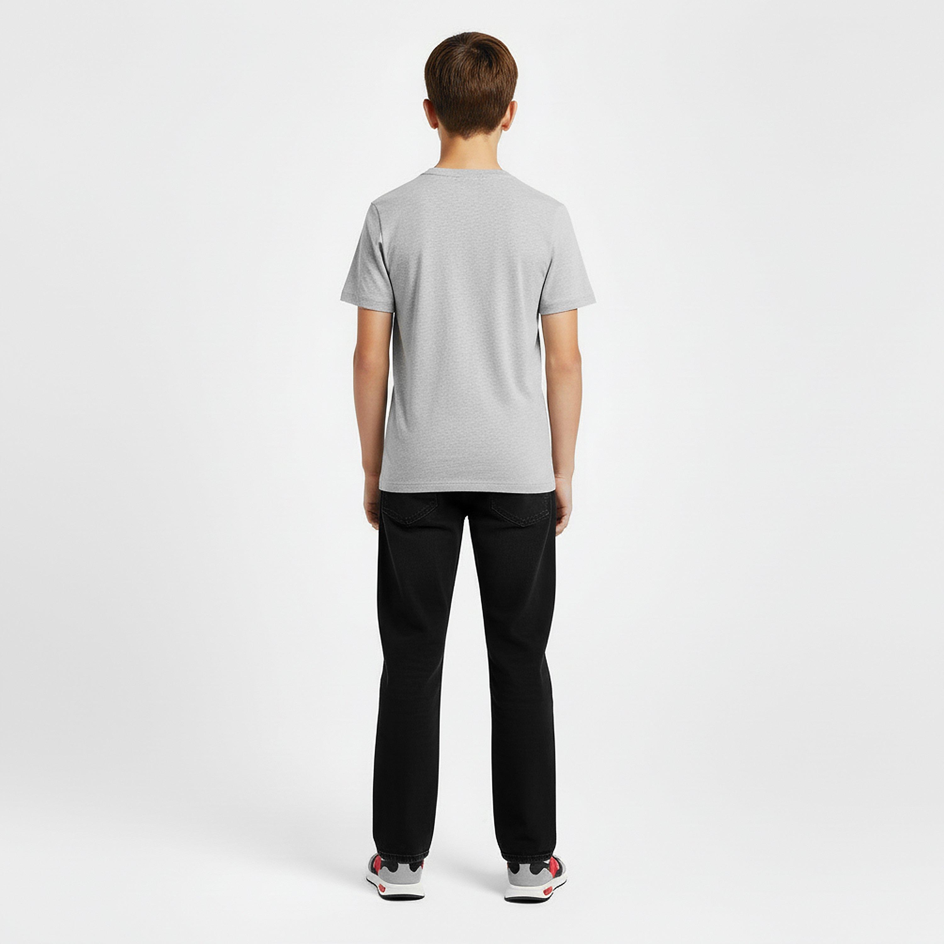 Grey Marl D24 - Lyle and Scott - Kids' T-Shirt - 4