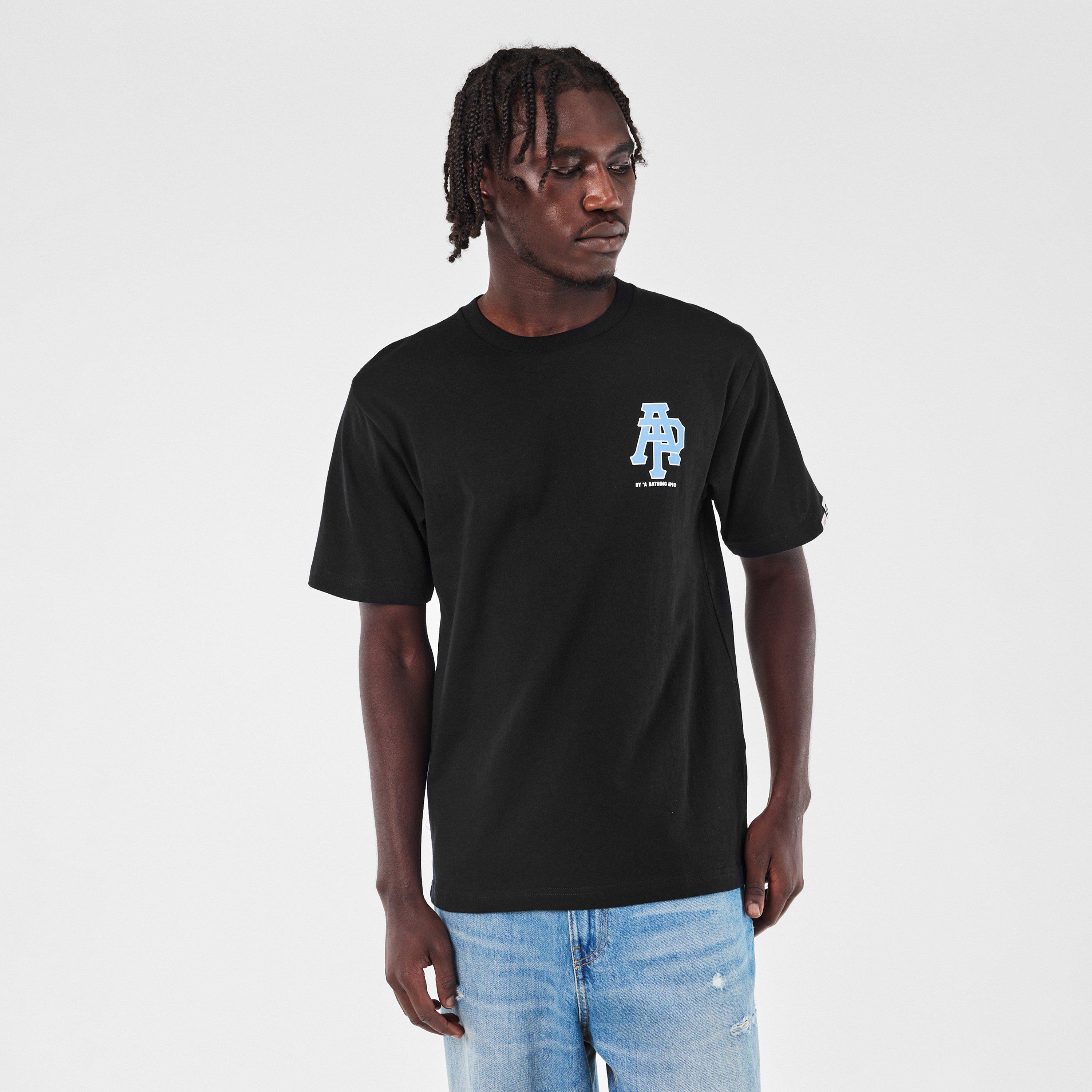 Black - AAPE - Men's Camo Oversized T-Shirt - 3