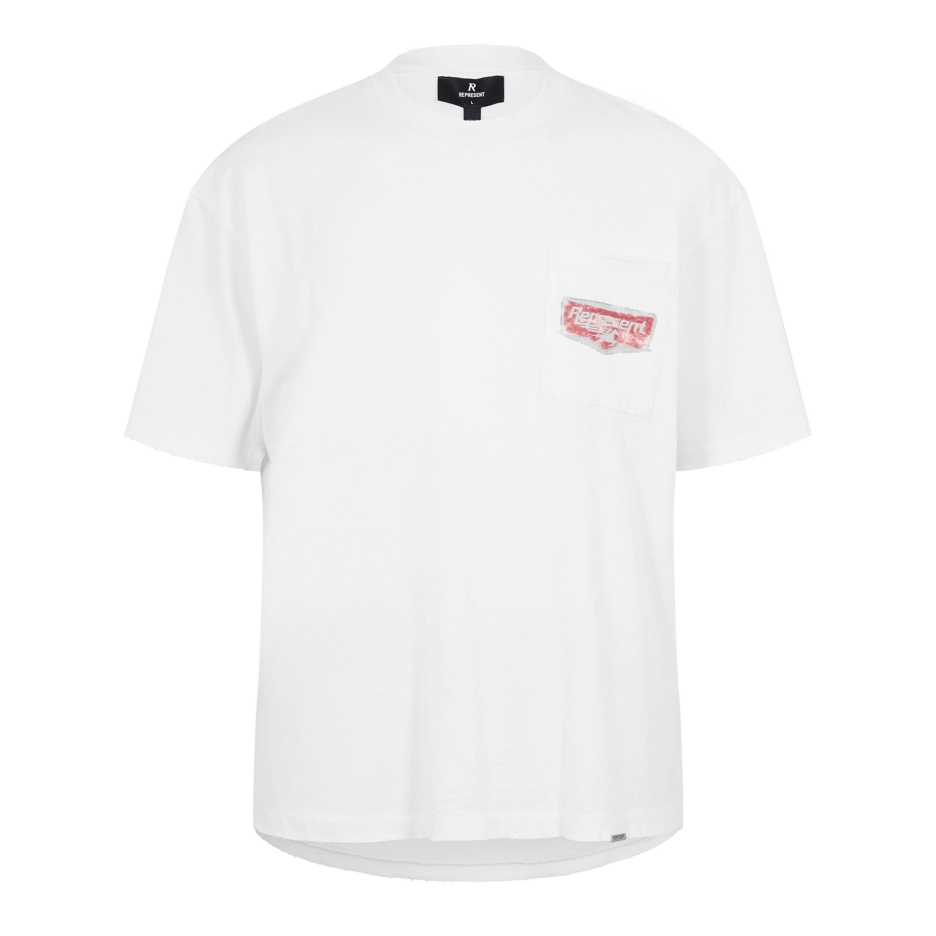 Represent Men's Oversized T-Shirt - Flat White - S