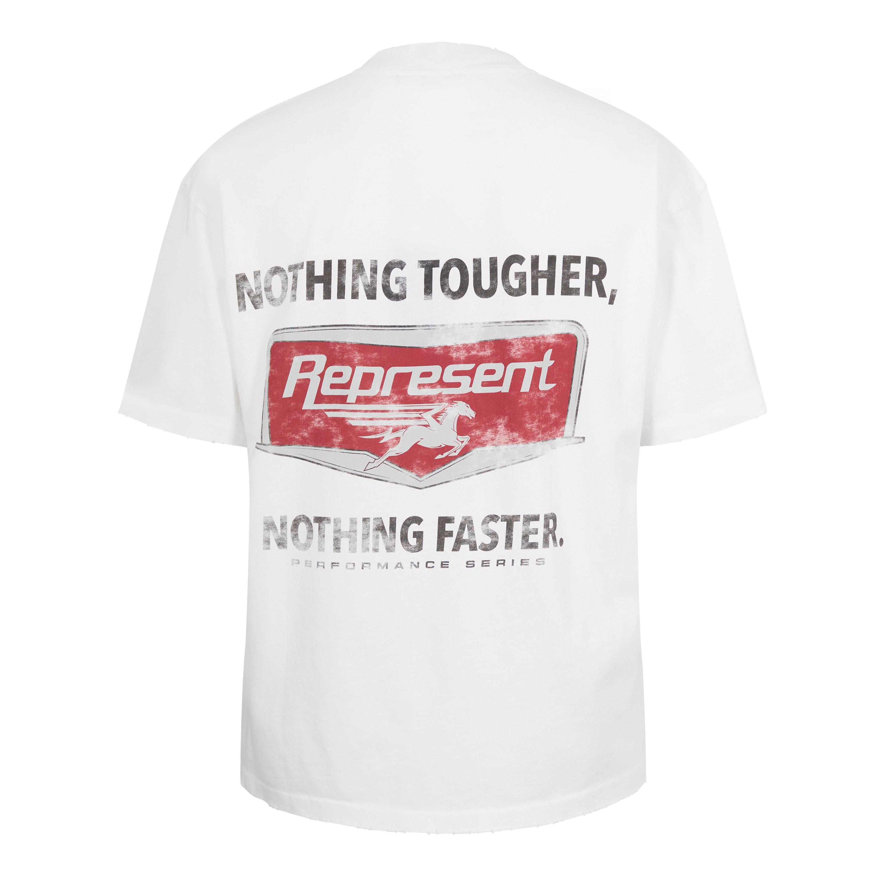 Flat White - Represent - Men's Oversized T-Shirt - 2