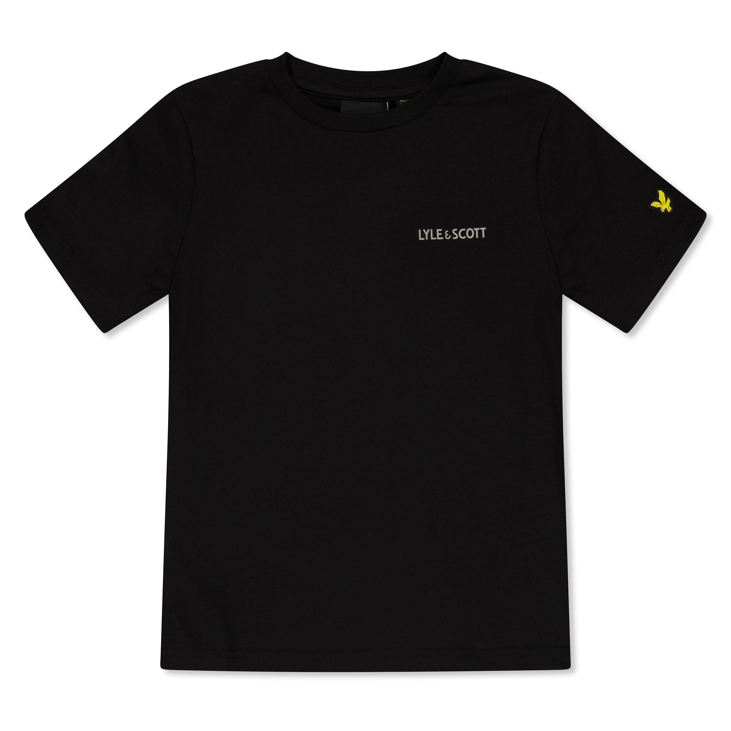 Jet Black Z865 - Lyle and Scott - Kids' Print T-Shirt - 1