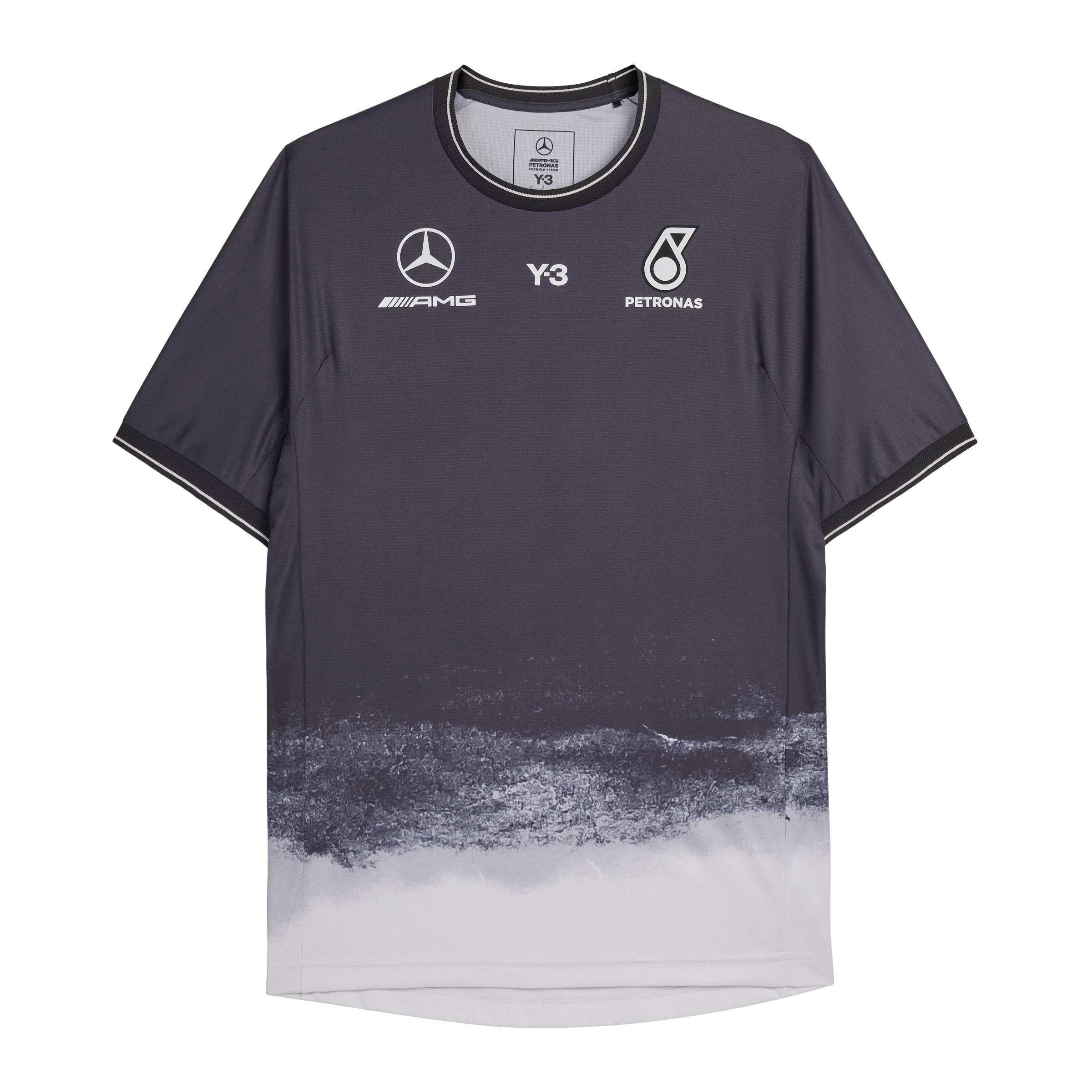 Black - Y3 - Y3 F1 AMG Tee Sn62 - 1