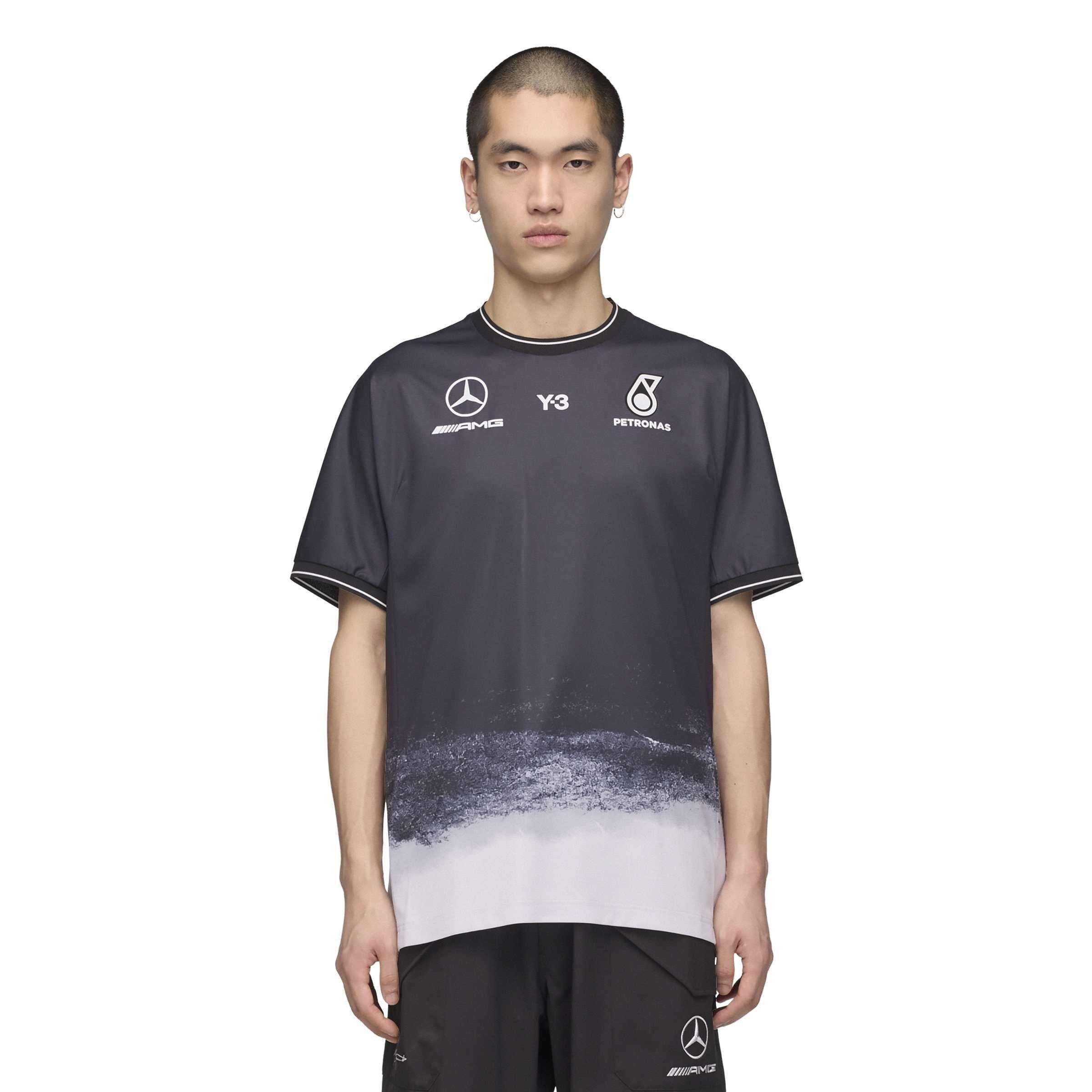 Black - Y3 - Y3 F1 AMG Tee Sn62 - 3