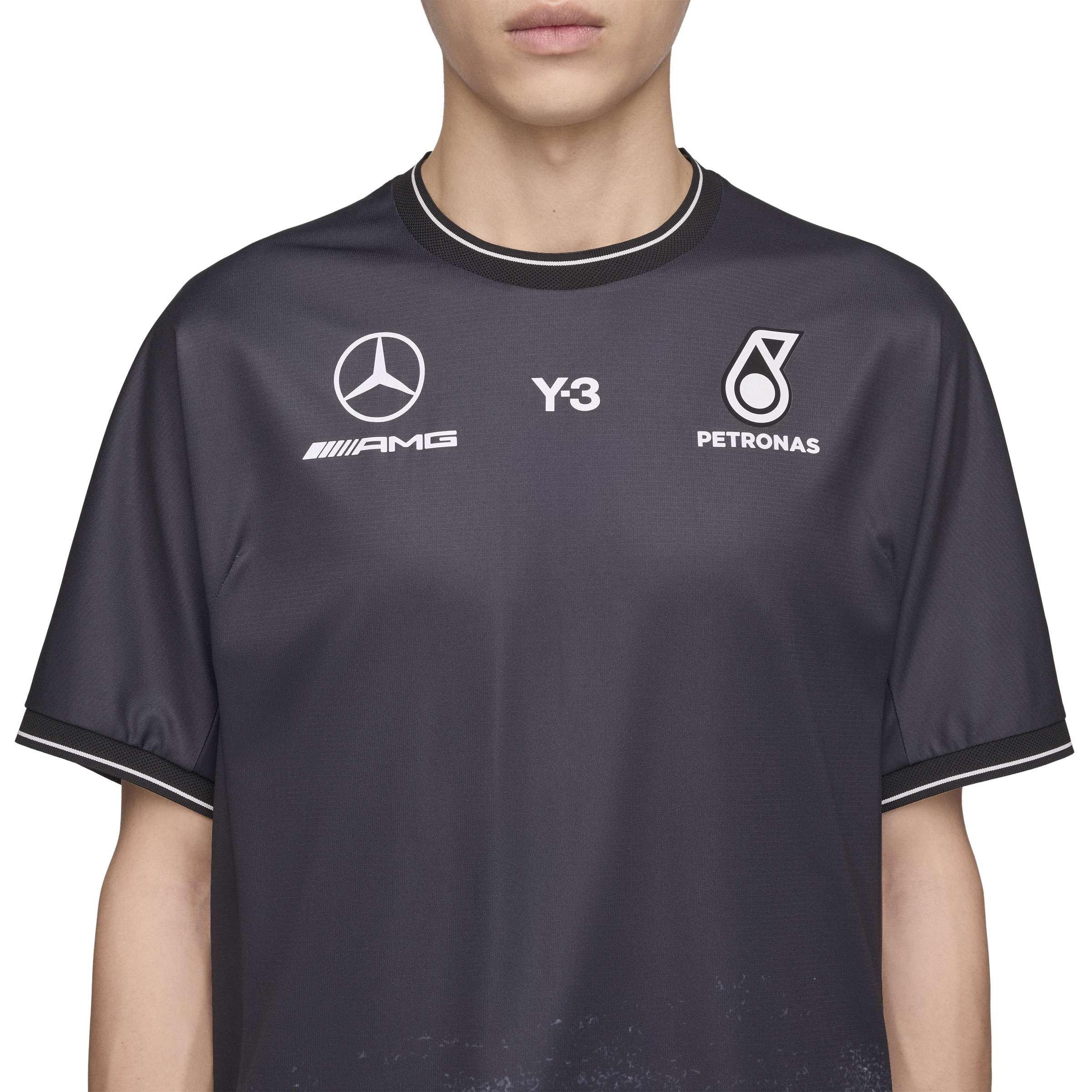 Black - Y3 - Y3 F1 AMG Tee Sn62 - 5