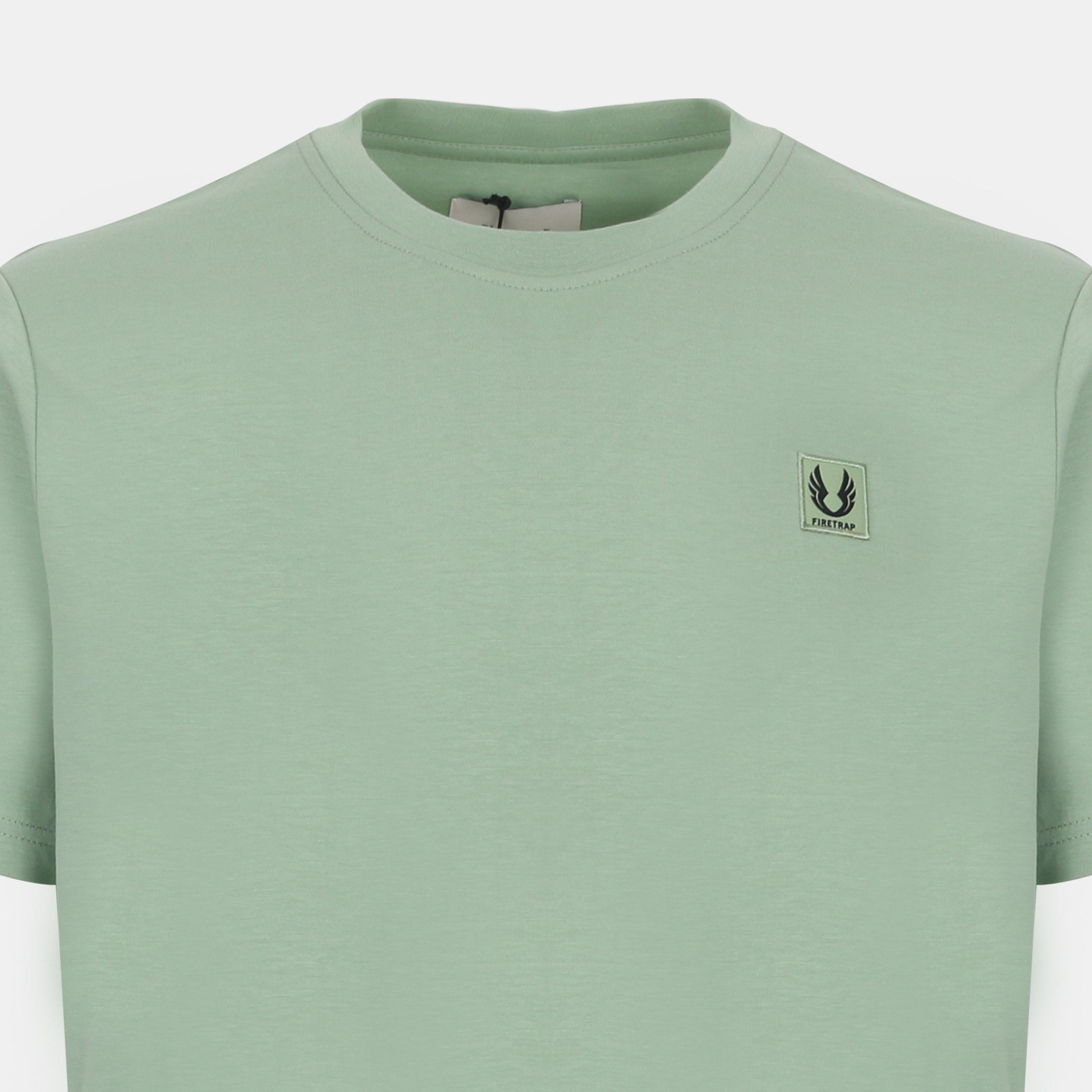 Green - Firetrap - Regular Fit T-Shirt - 3