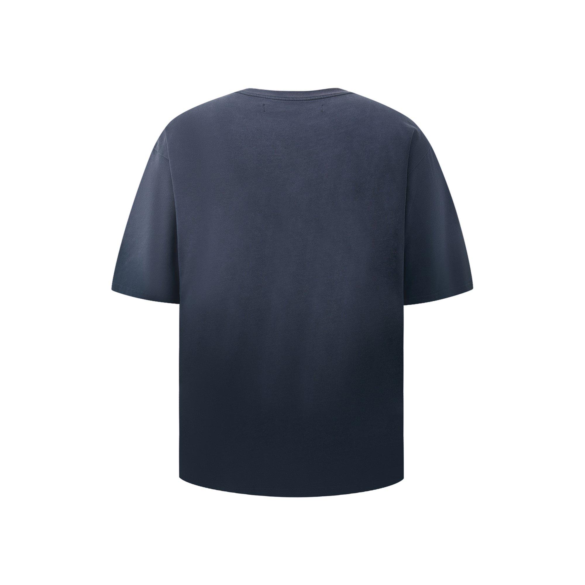 Wash Blue - Pretty Boy Ugly World - The Pretty Boy Ugly World Cotton Short Sleeve Crew Neck T-Shirt Mens - 3