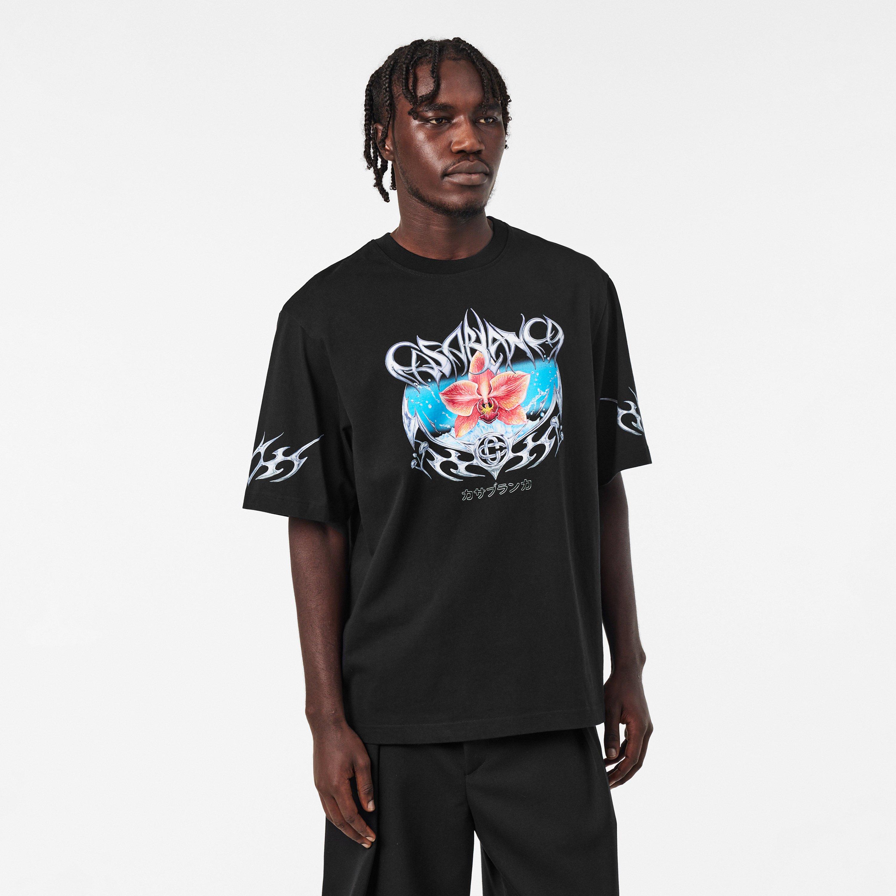 Black - Casablanca - Men's Blades T-Shirt - 3