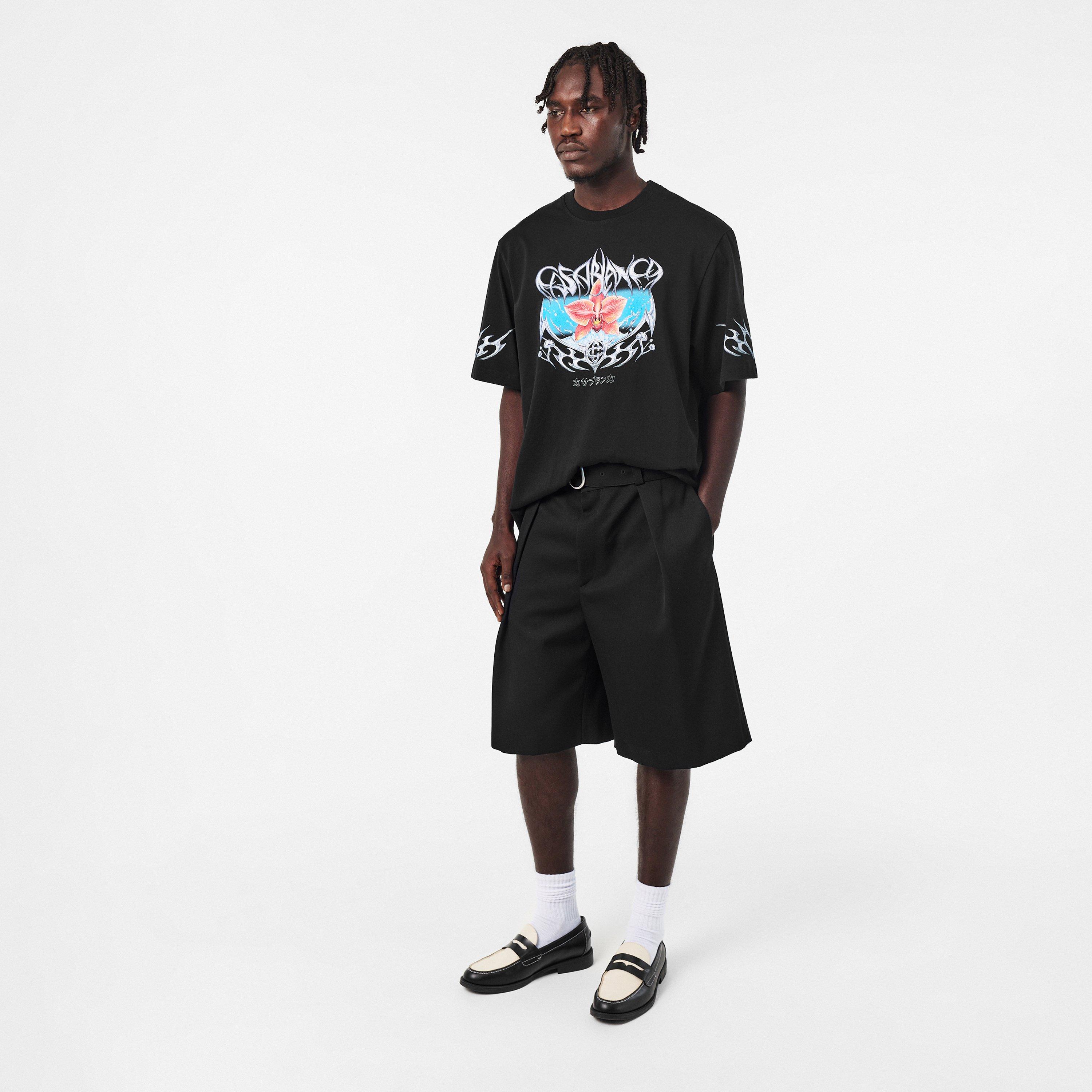 Black - Casablanca - Men's Blades T-Shirt - 6