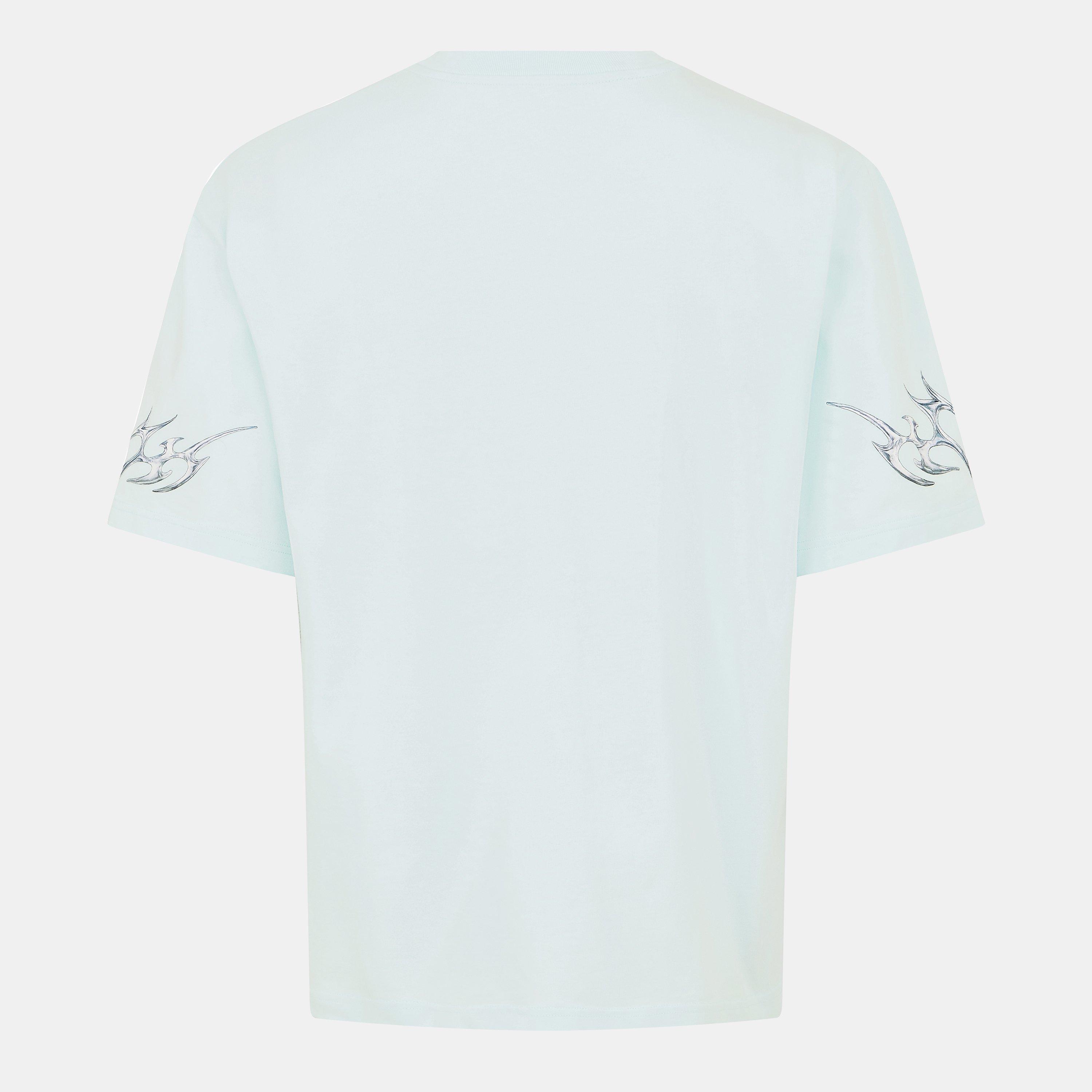 Pale Blue - Casablanca - Men's Blades T-Shirt - 2
