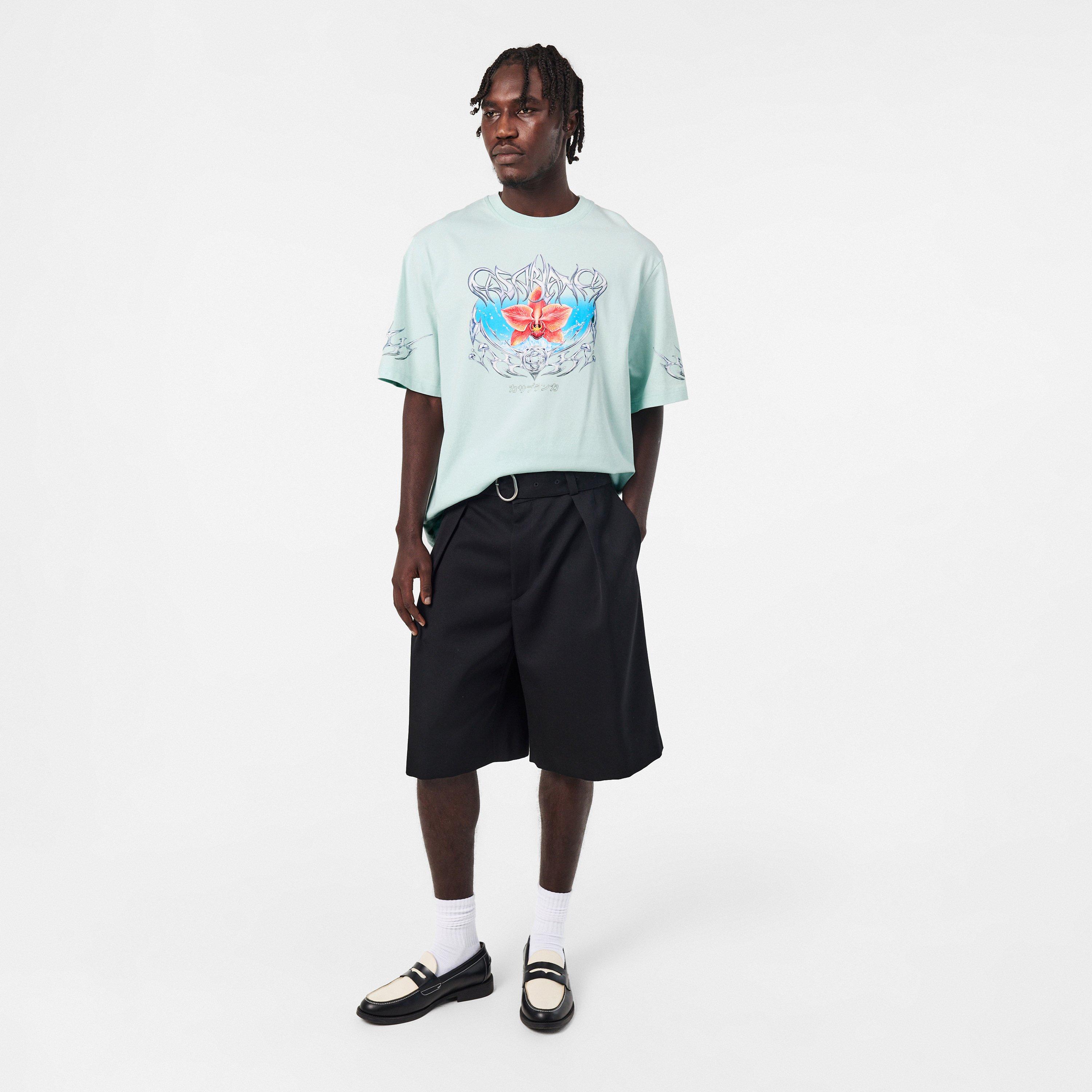 Pale Blue - Casablanca - Men's Blades T-Shirt - 6
