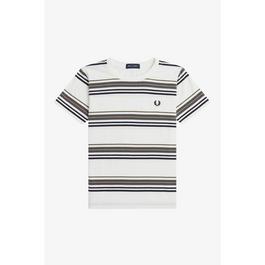 Fred Perry Striped T Shirt Jn32