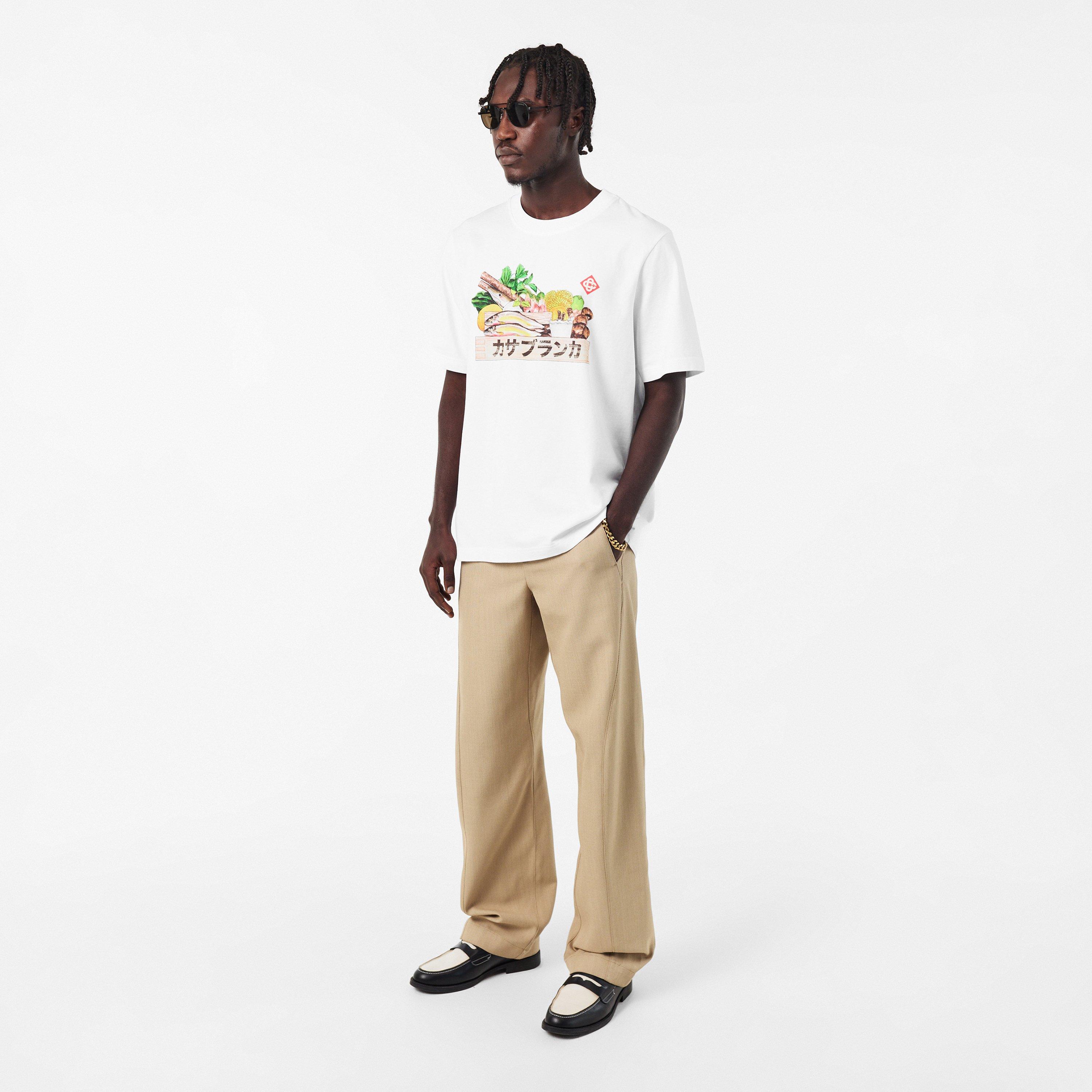 Casablanca Men's Ingredients T-Shirt | Cruise Fashion