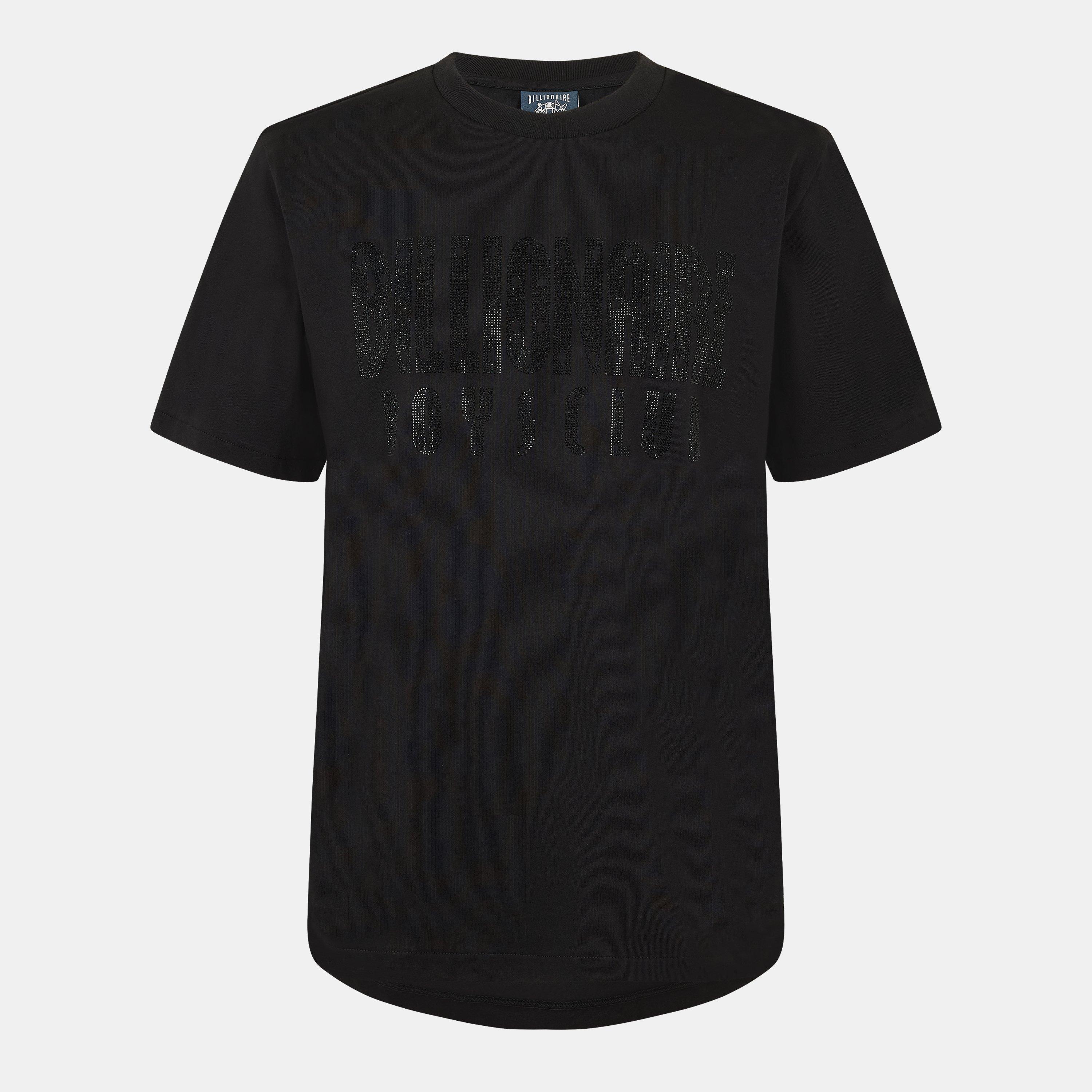 Black - Billionaire Boys Club - Men's Rhinestone T-Shirt - 1