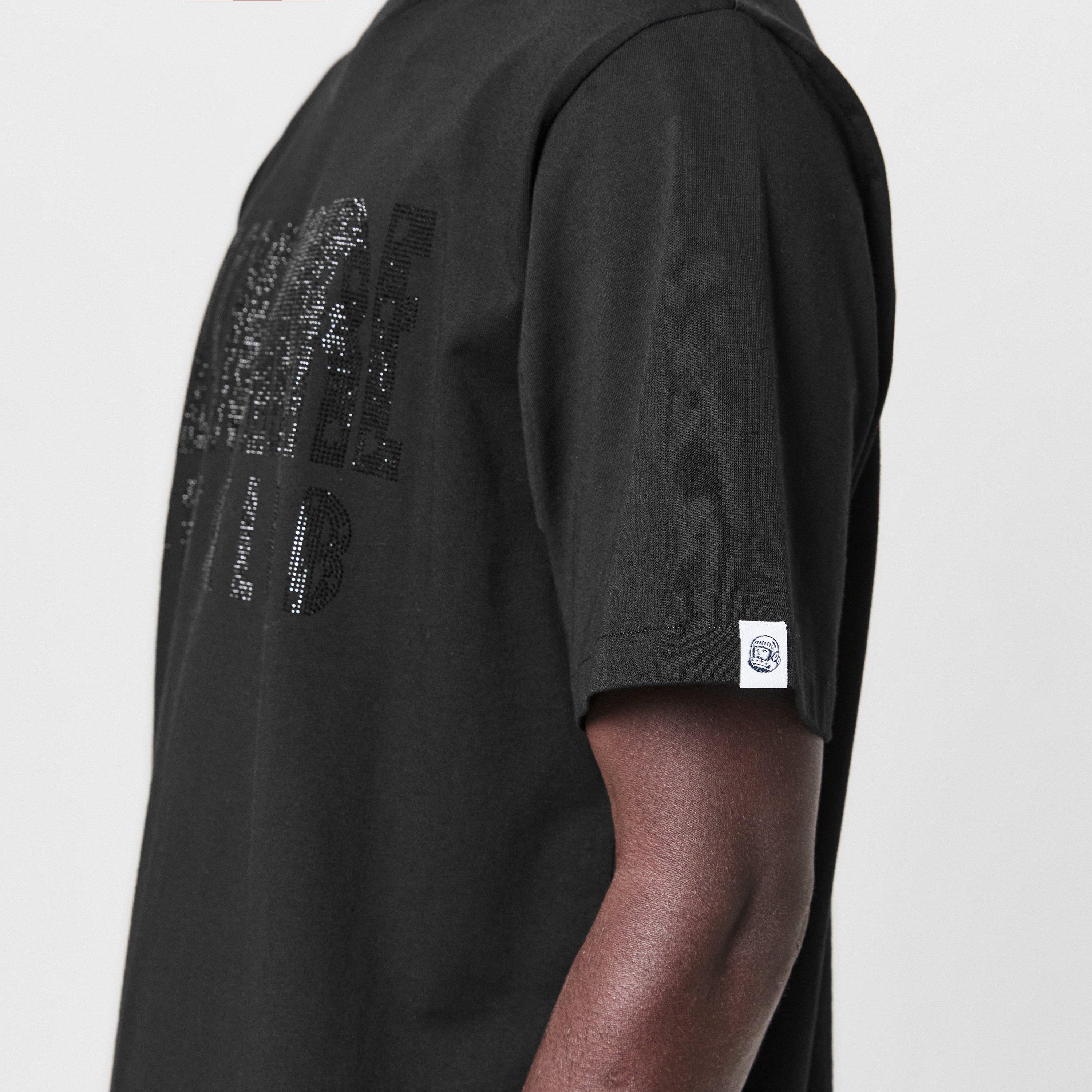 Black - Billionaire Boys Club - Men's BBC Rhinestone Regular Fit T-Shirt - 5