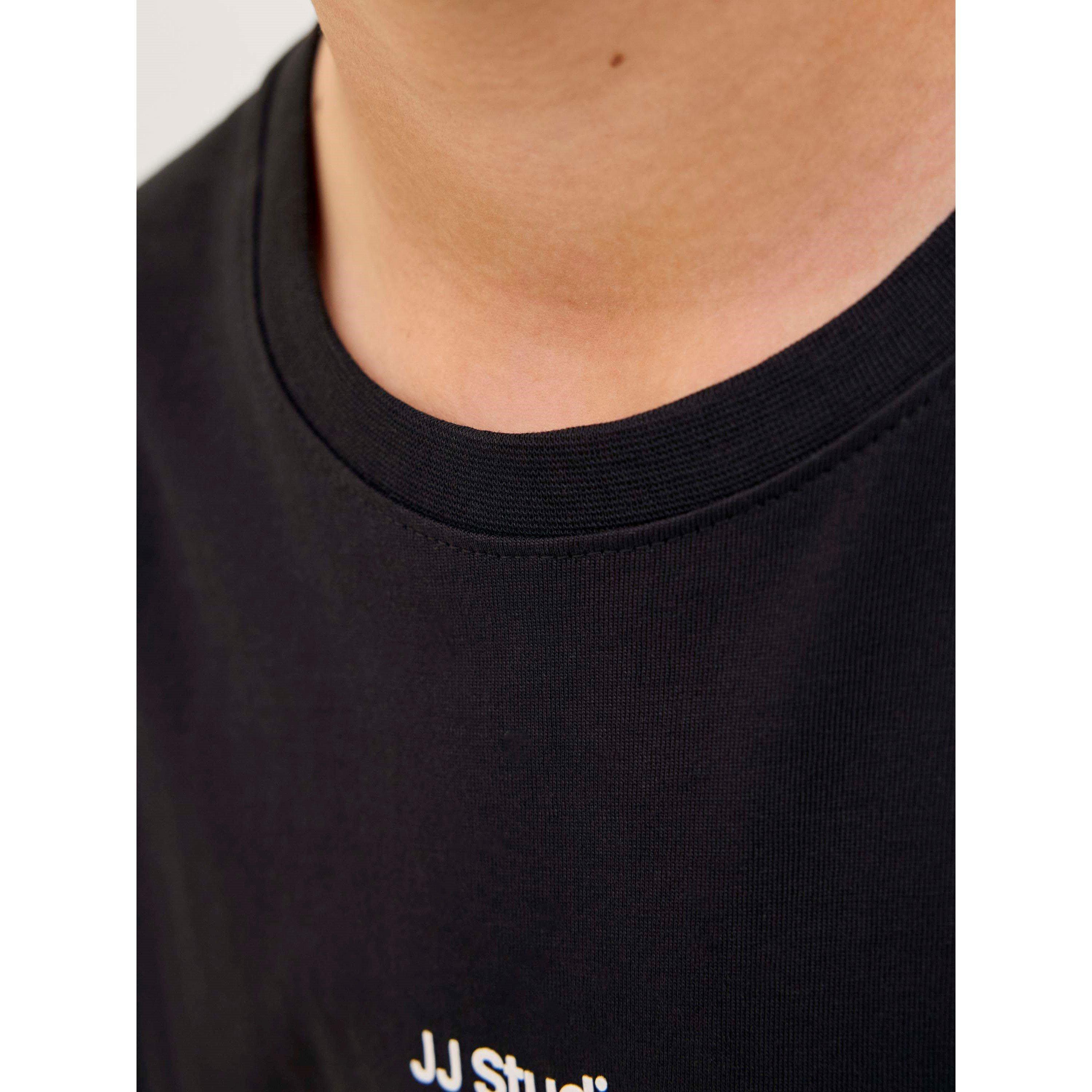 Black - Jack and Jones - Jack Soho Tee Crew Jn63 - 4