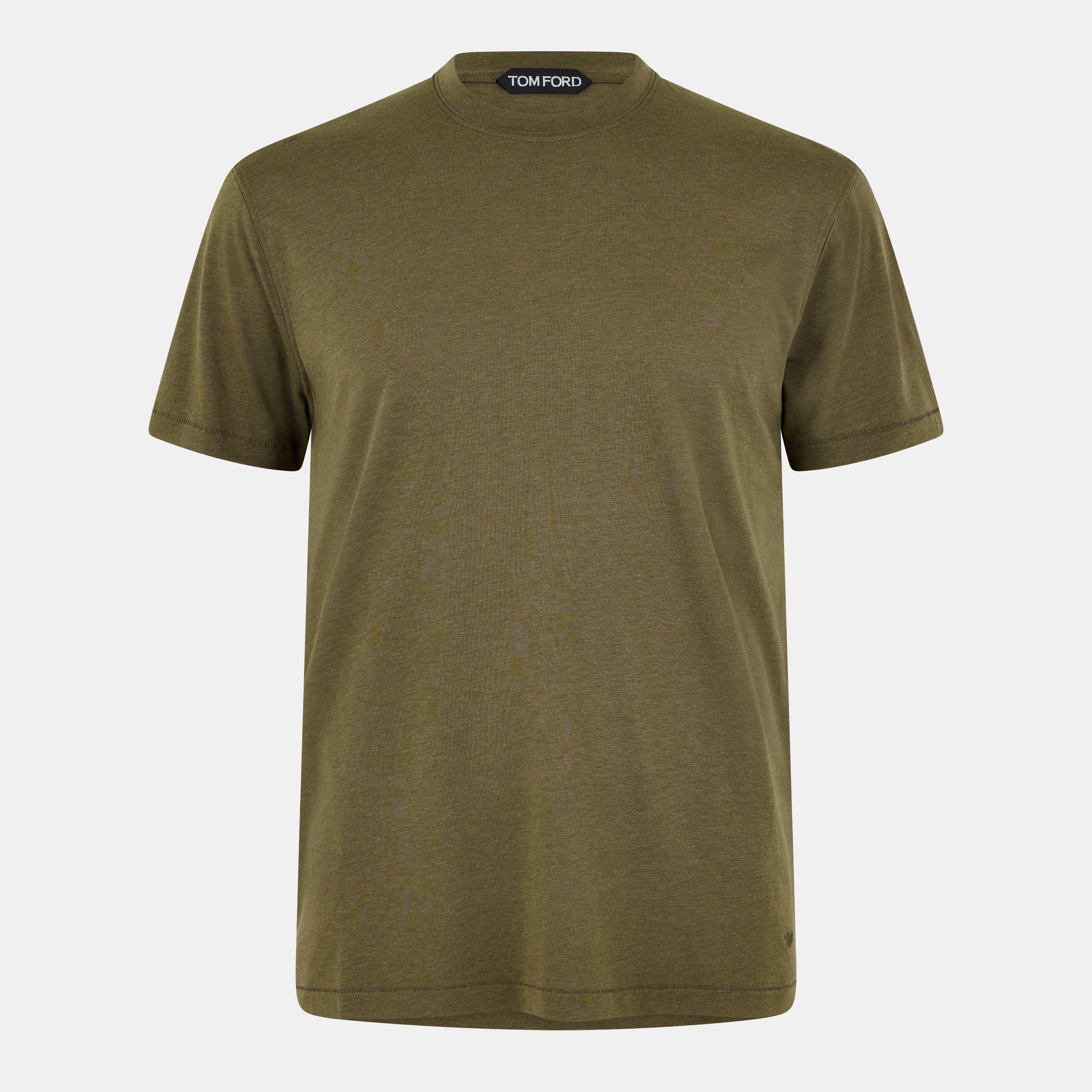 Tom Ford Men's T-Shirt - Dark Military - 2XL