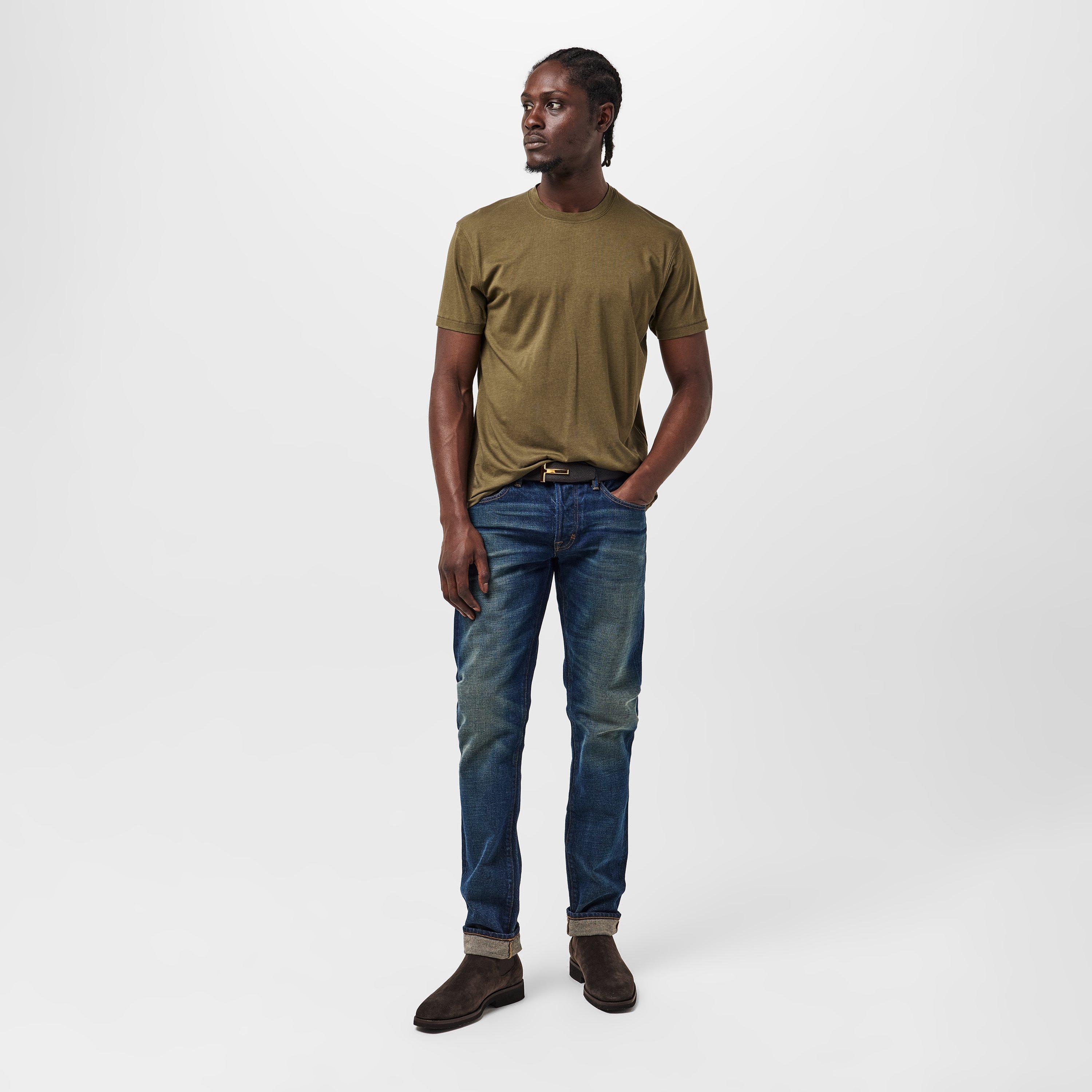 Dark Military - Tom Ford - Men's T-Shirt - 6