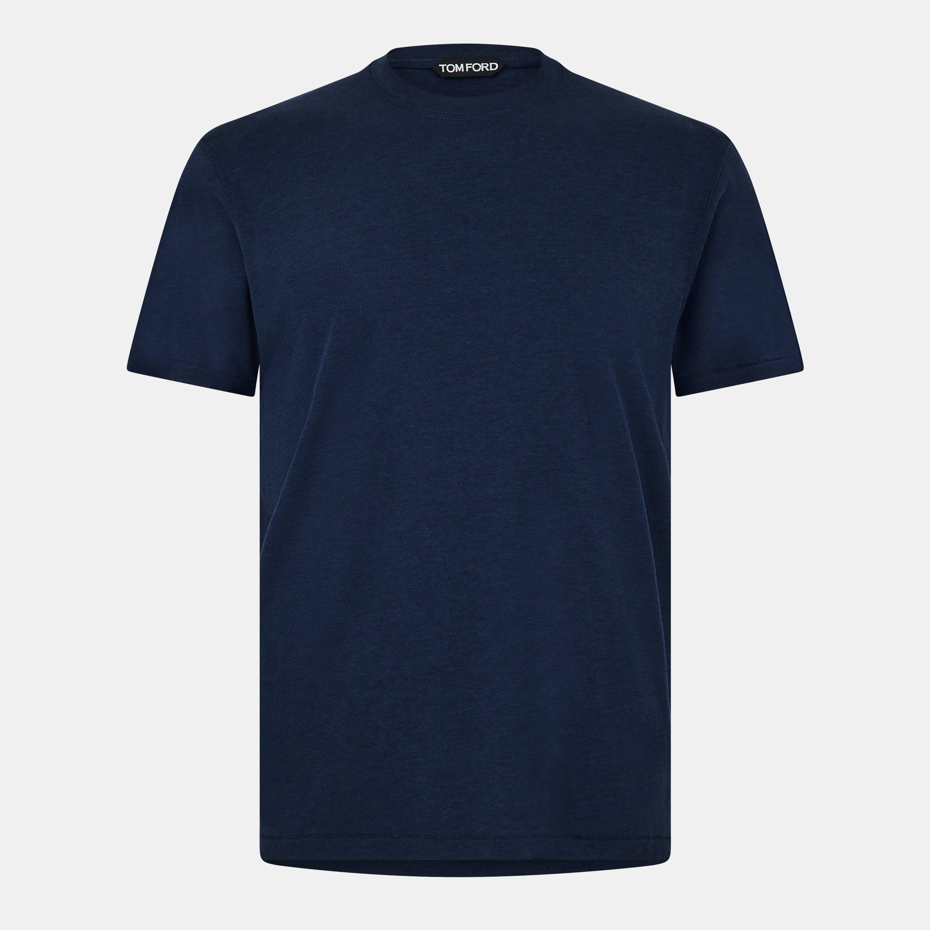 Tom Ford Men's T-Shirt - Sea Blue - XL