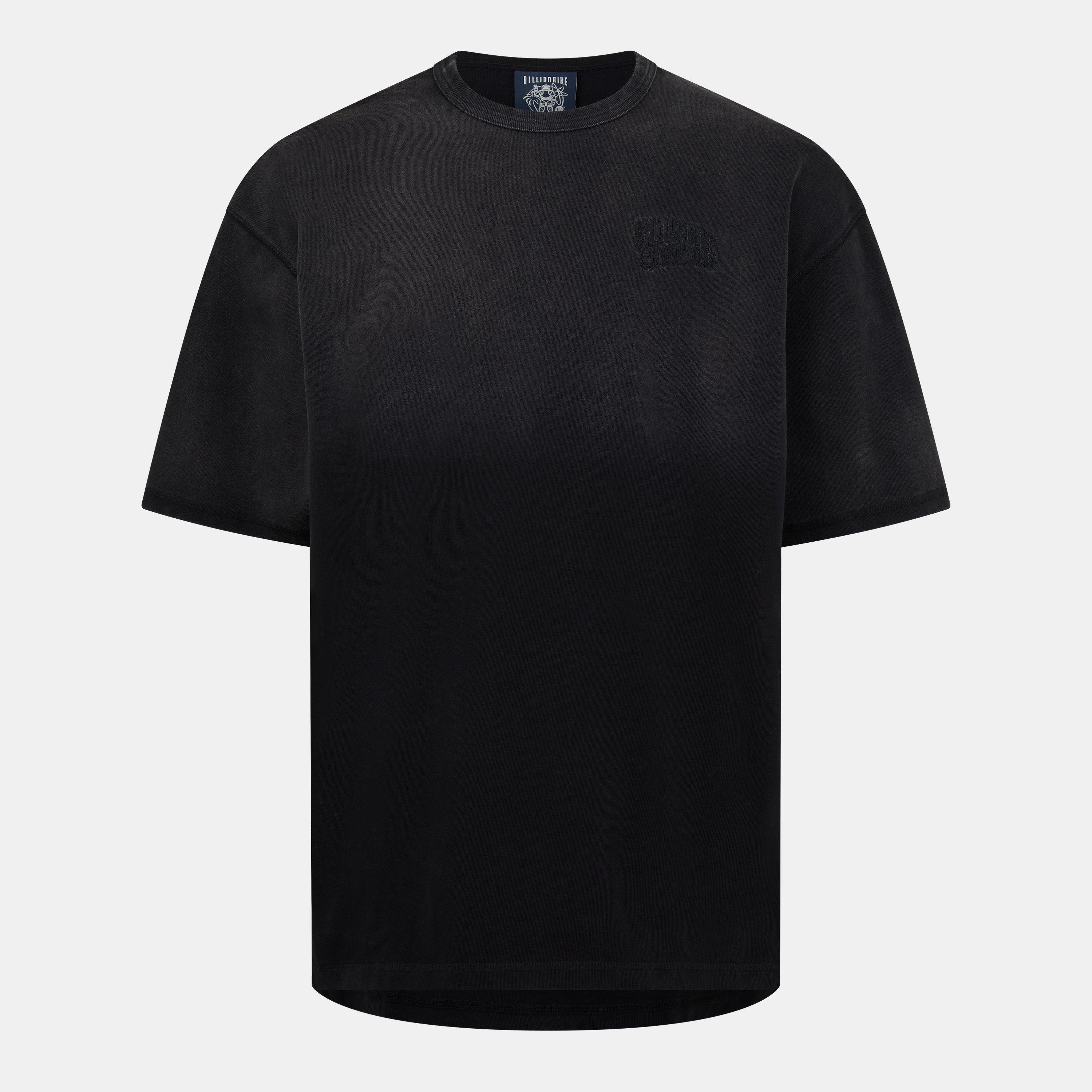 Black - Billionaire Boys Club - Men's Washed Arch Oversized T-Shirt - 1