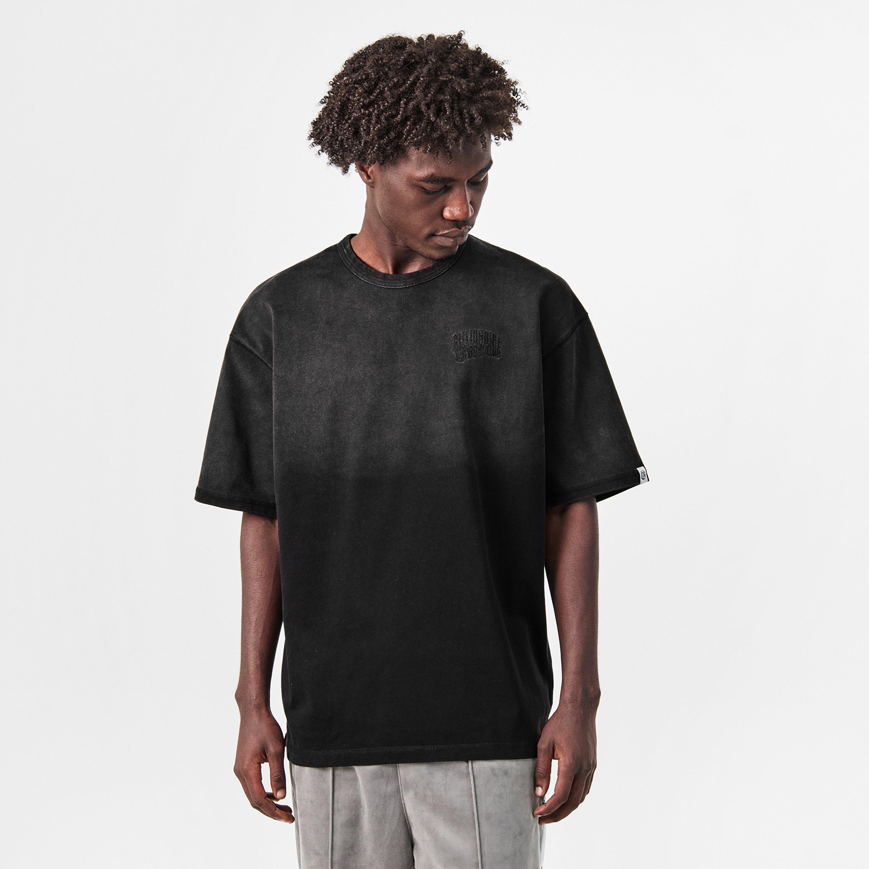 Black - Billionaire Boys Club - Men's BBC Washed Arch Oversized T-Shirt - 3