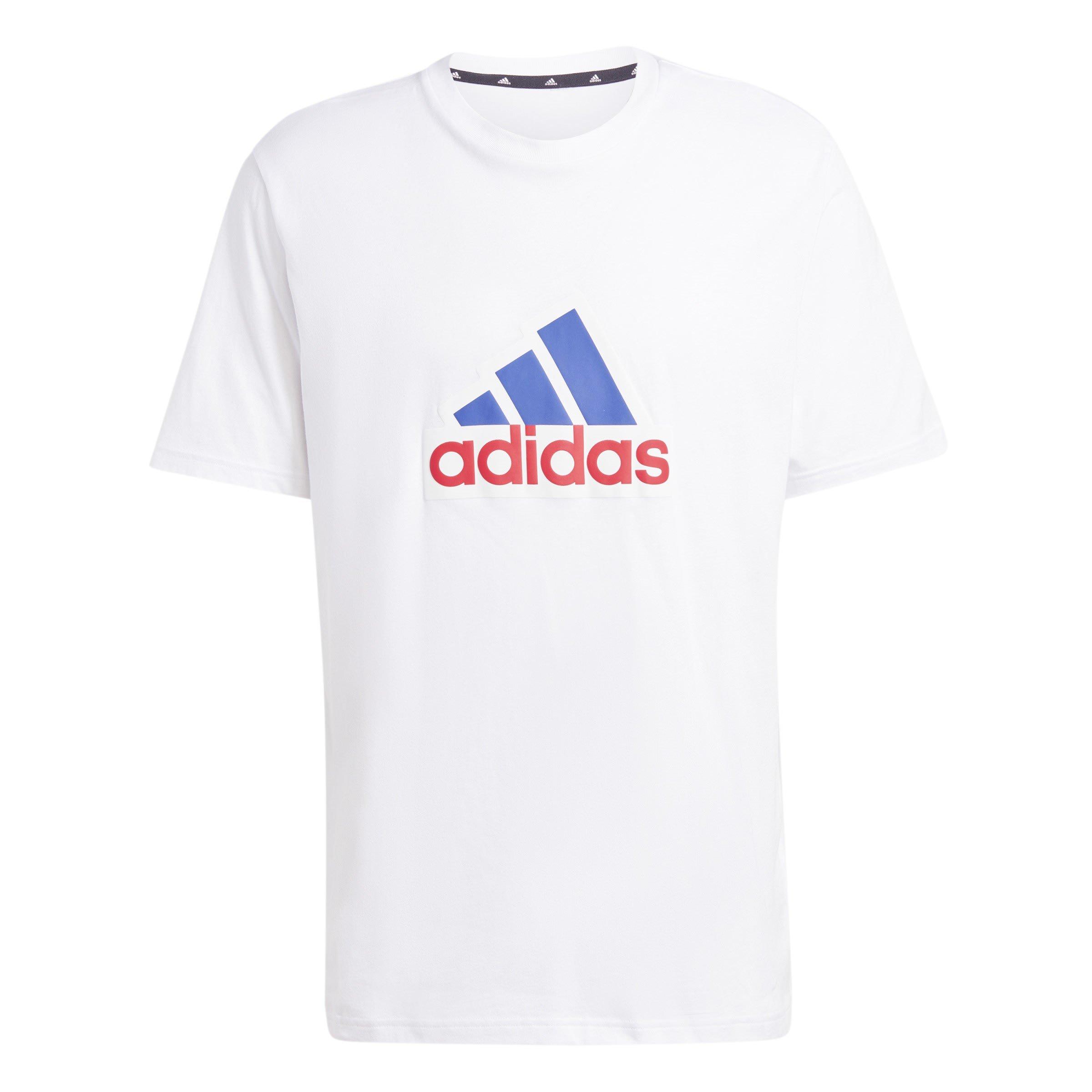 Weiß - adidas - Regular Fit T-Shirt - 1