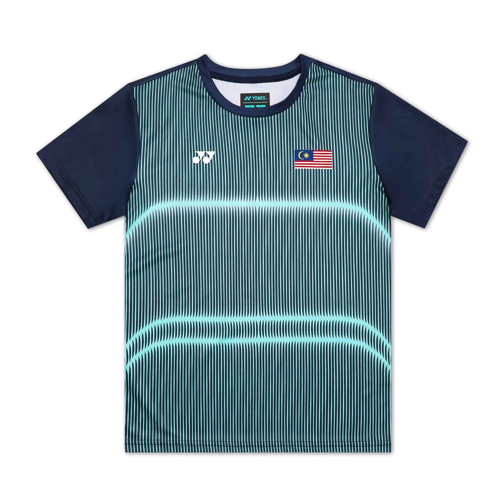 Dark Navy - Yonex - Kids' Replica Short Sleeve Performance T-Shirt - 1