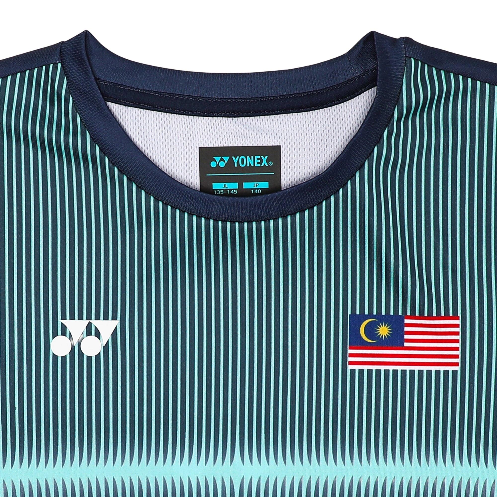 Dark Navy - Yonex - Kids' Replica Short Sleeve Performance T-Shirt - 3