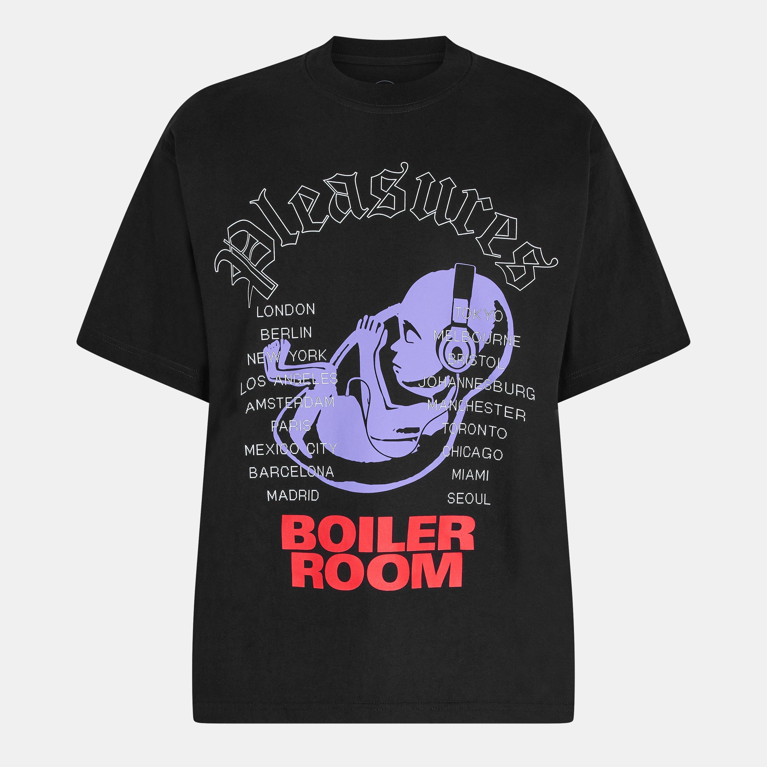 ミュージシャン mitsutsuki LOGO bass longT-shirt XL Pleasures Men's Pleasur Headphone Te T-Shirt | Cruise Fashion