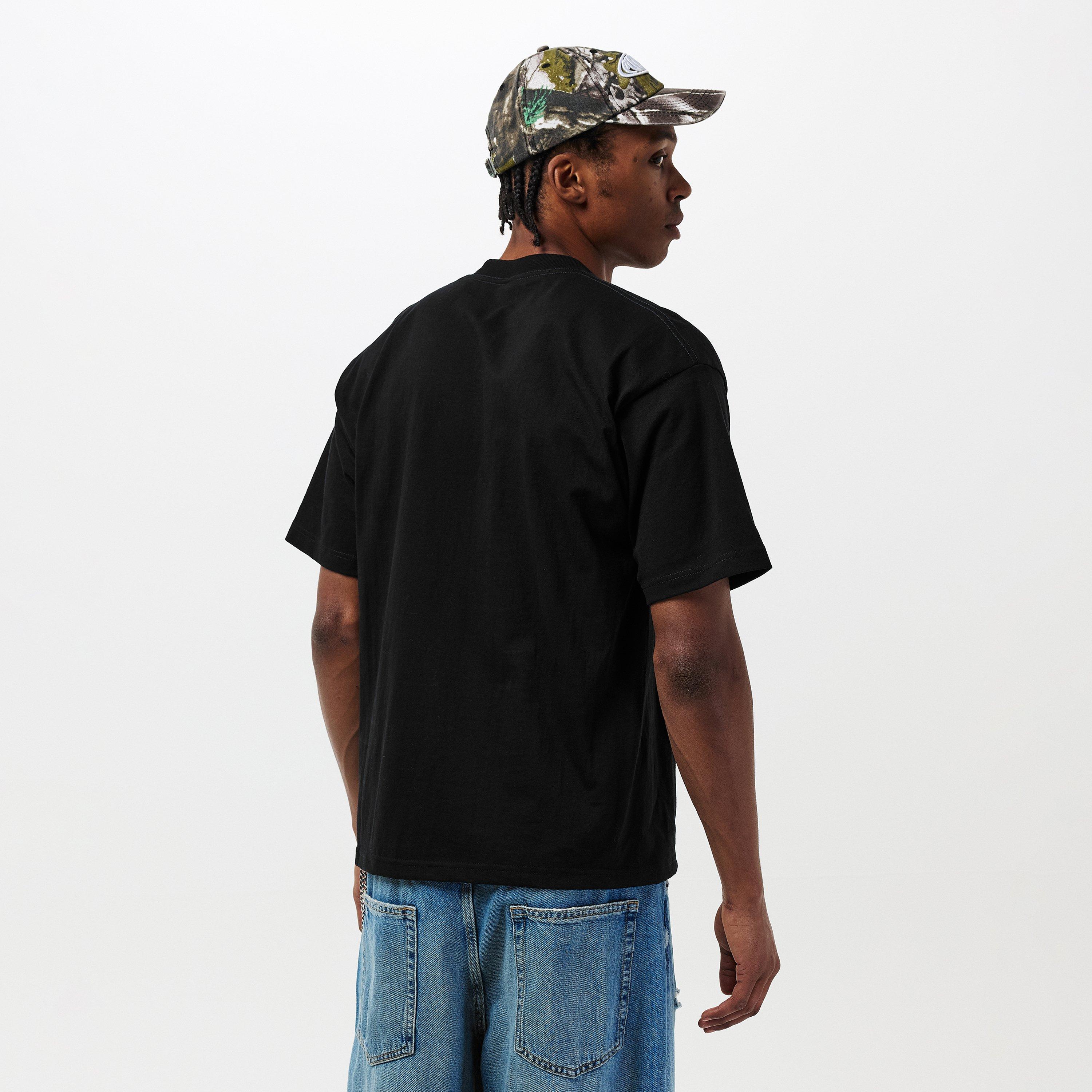 Black - Pleasures - Men's Pleasur Headphone Te T-Shirt - 4