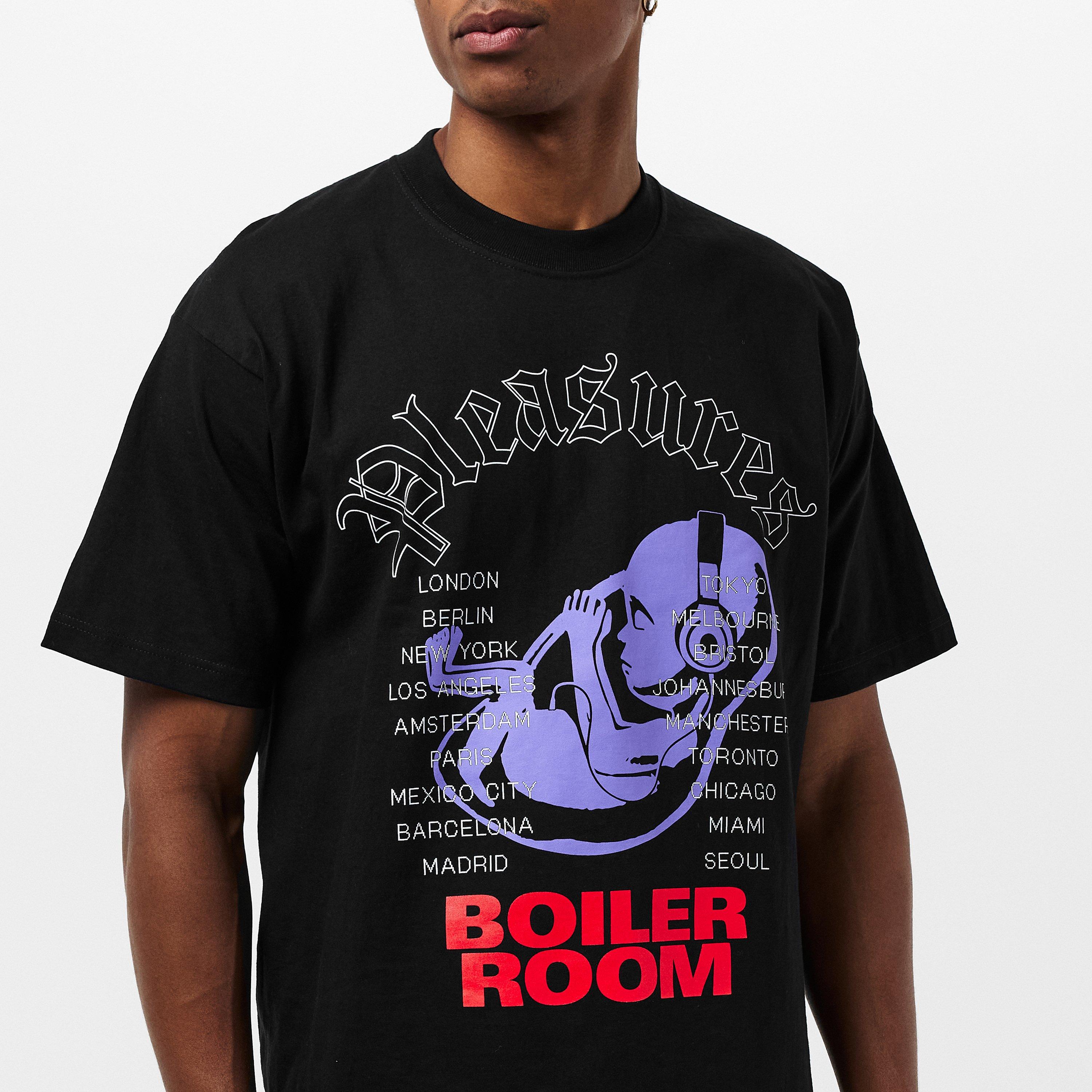 Black - Pleasures - Men's Pleasur Headphone Te T-Shirt - 5