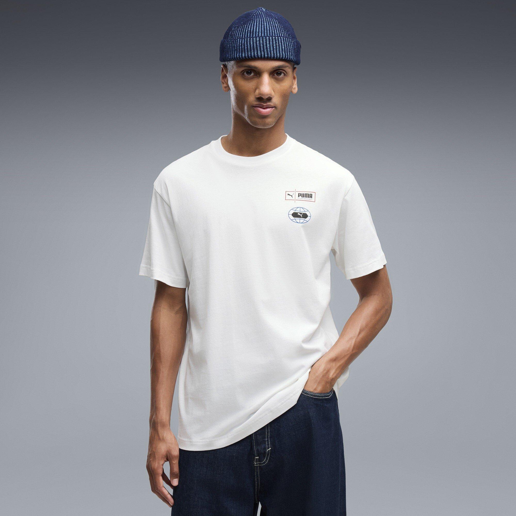 Puma White - Puma - Puma Stacked Tee Sn64 - 3