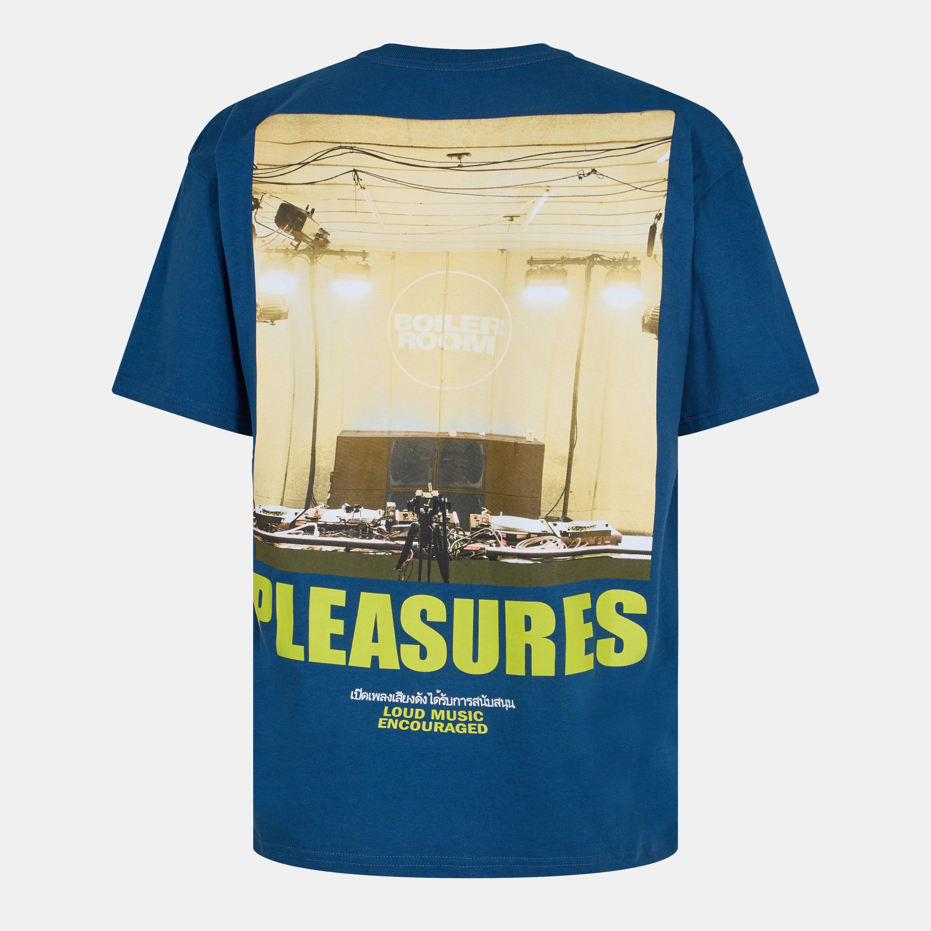 Blue - Pleasures - Men's Pleasur Turntable T-Shirt - 2