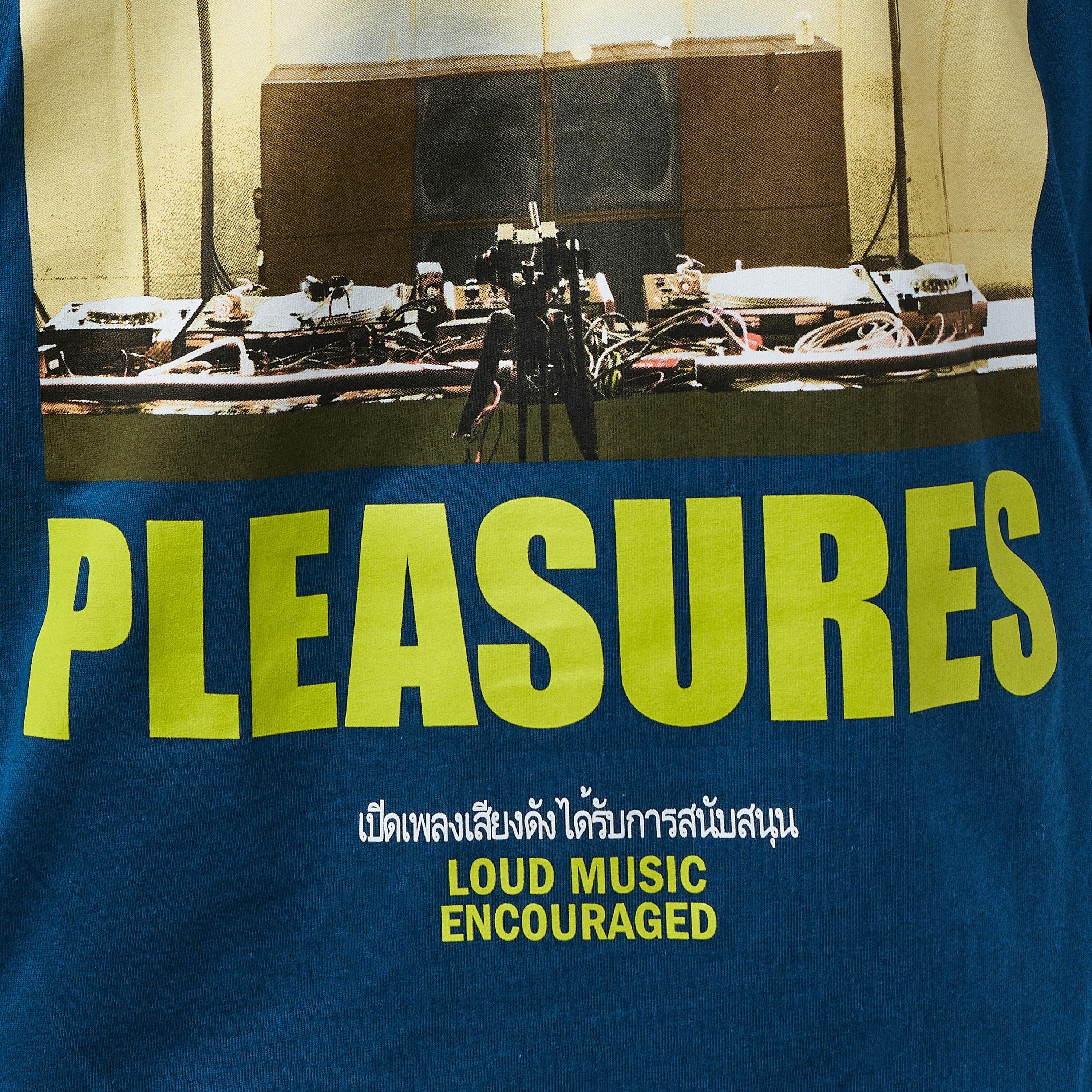 Blue - Pleasures - Men's Pleasur Turntable T-Shirt - 5