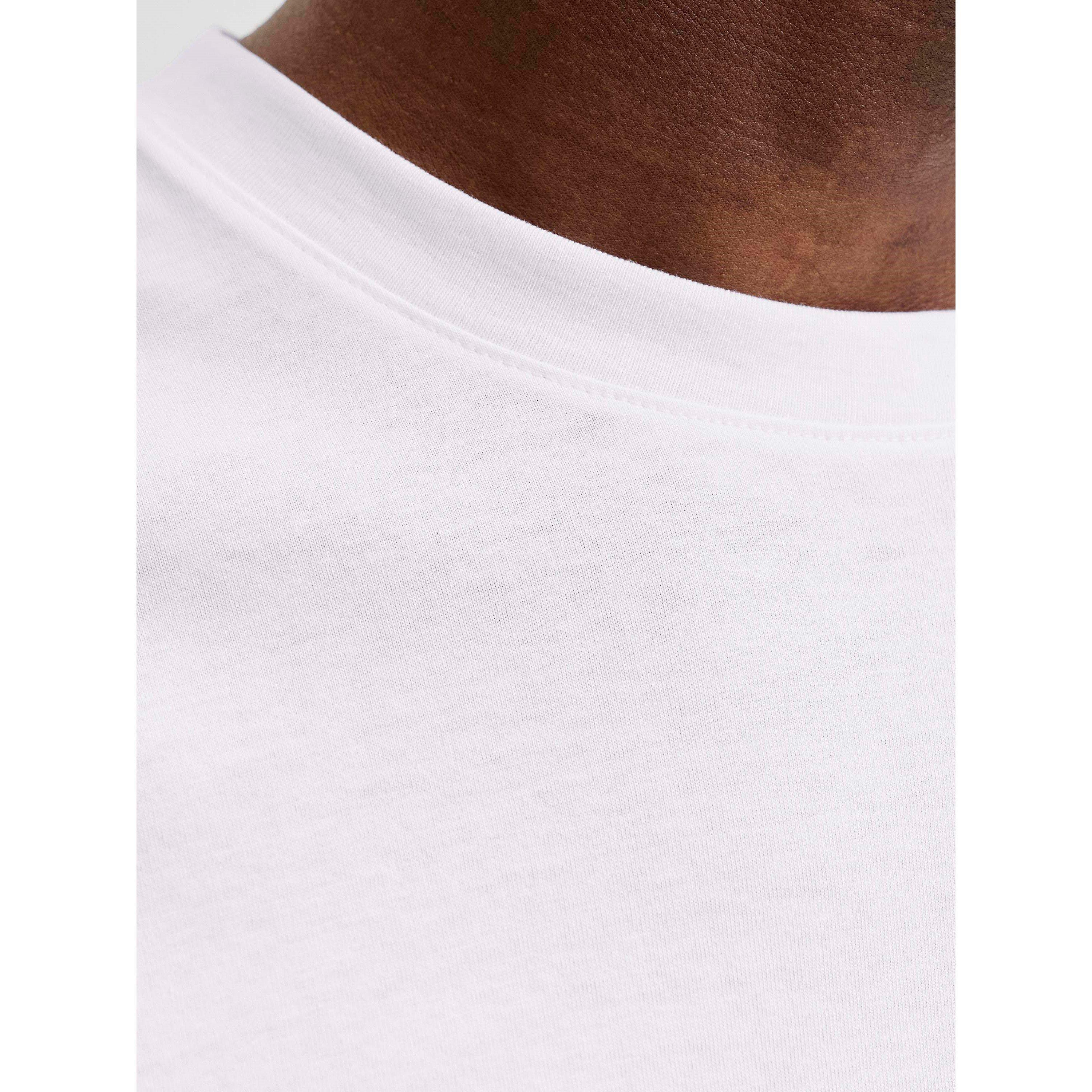 Bijela - Jack and Jones - Men's Basic Short Sleeve O-Neck T-Shirt - 6